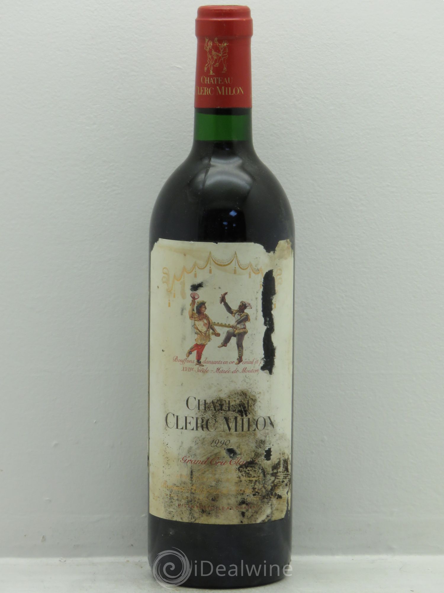 Château Clerc Milon 5ème Grand Cru Classé 1990 - Lot de 1 bouteille - 0