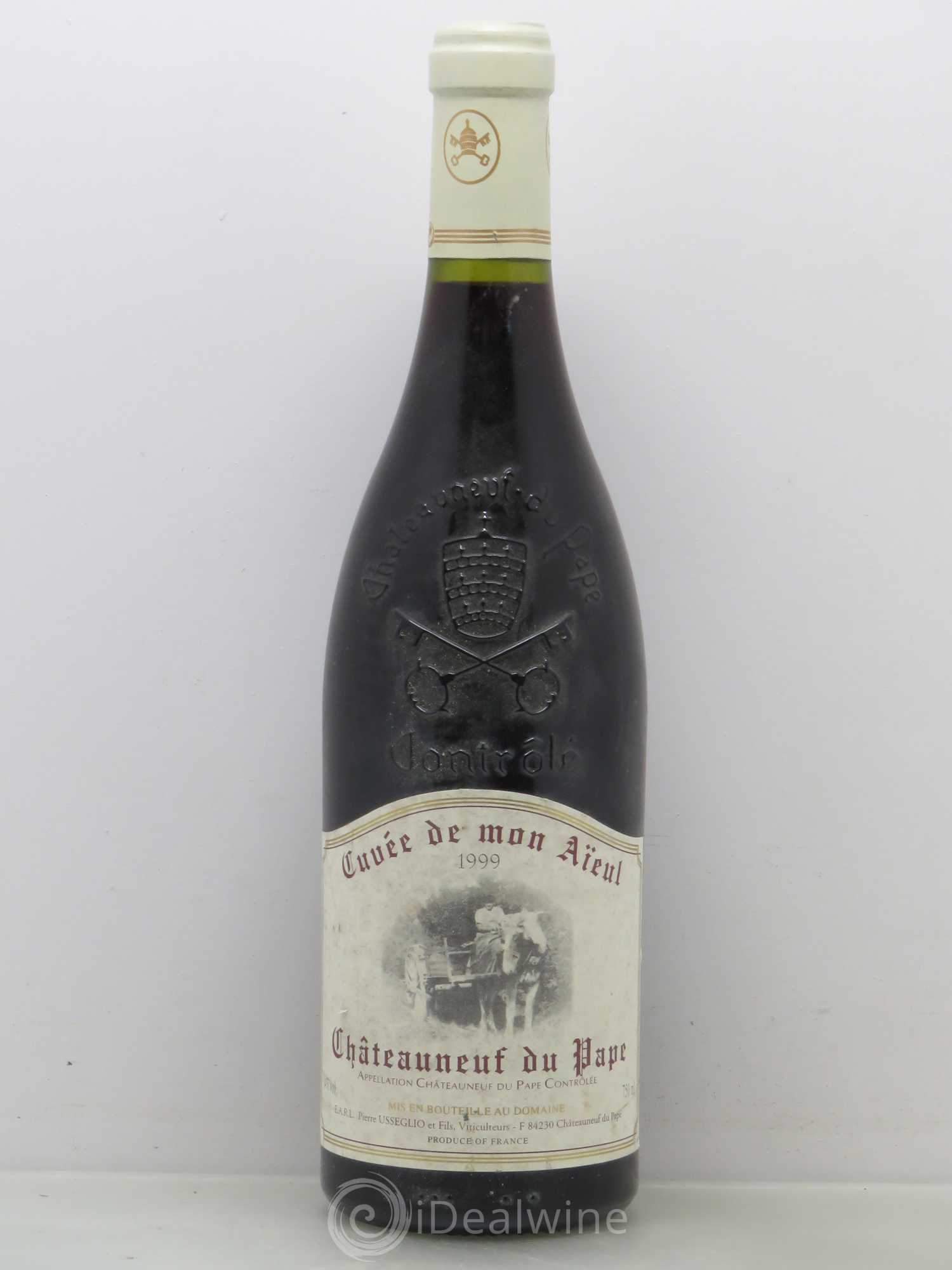 Châteauneuf-du-Pape Cuvée de mon Aïeul Pierre Usseglio & Fils 1999 - Lot de 1 bouteille - 0