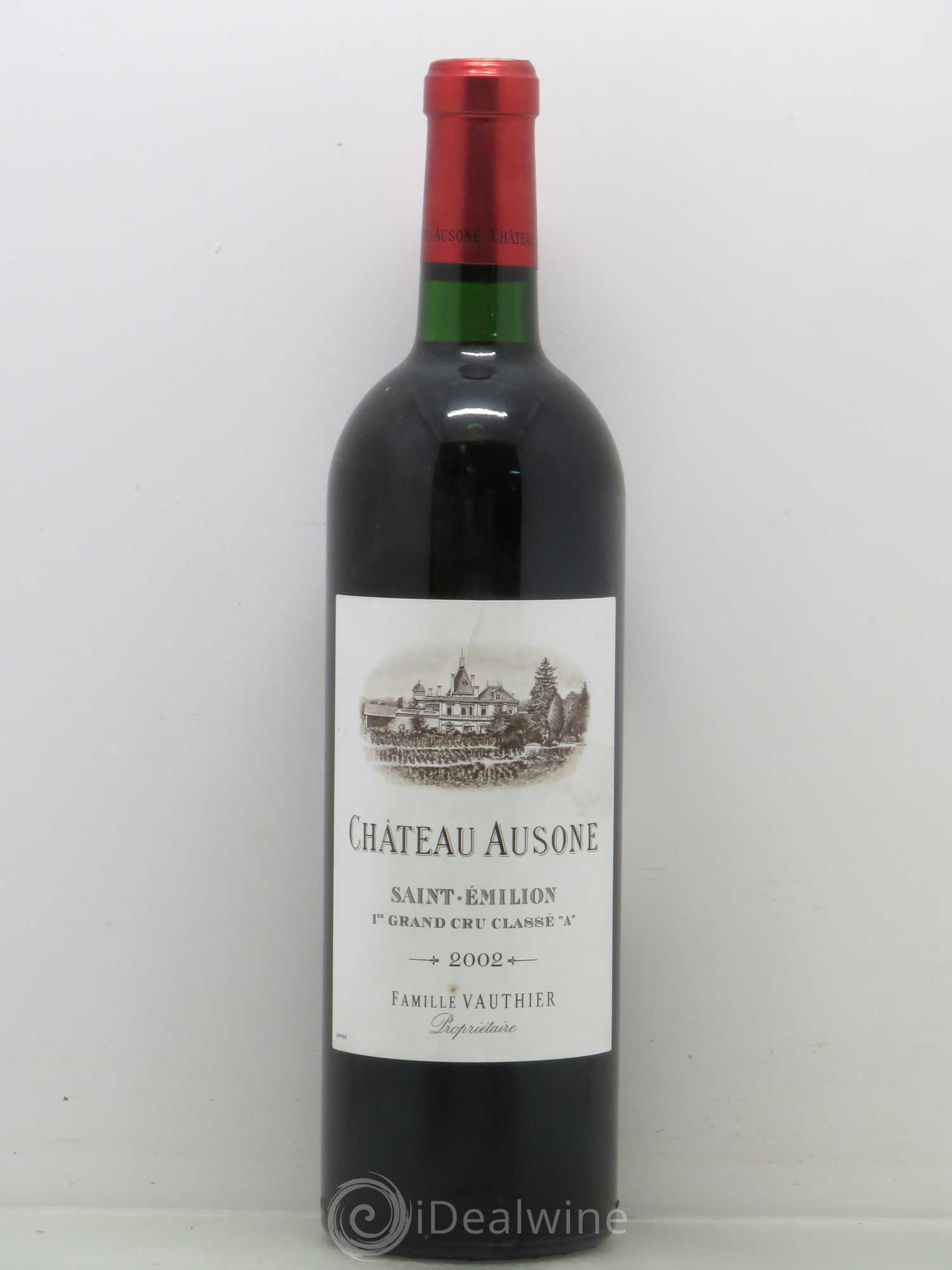 Château Ausone 1er Grand Cru Classé A 2002 - Lot de 1 bouteille - 0