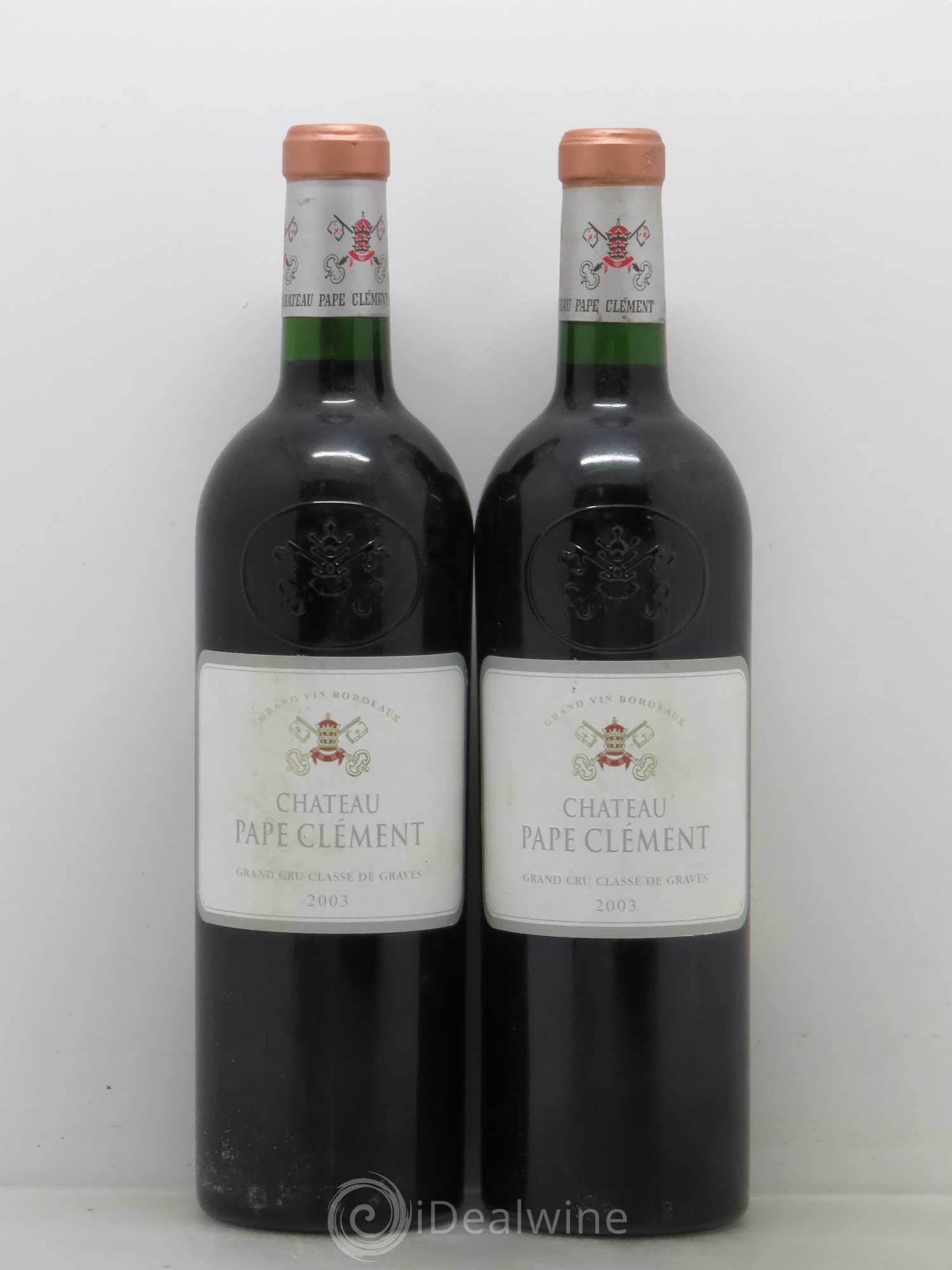 Château Pape Clément Cru Classé de Graves 2003 - Lot de 5 bouteilles - 3