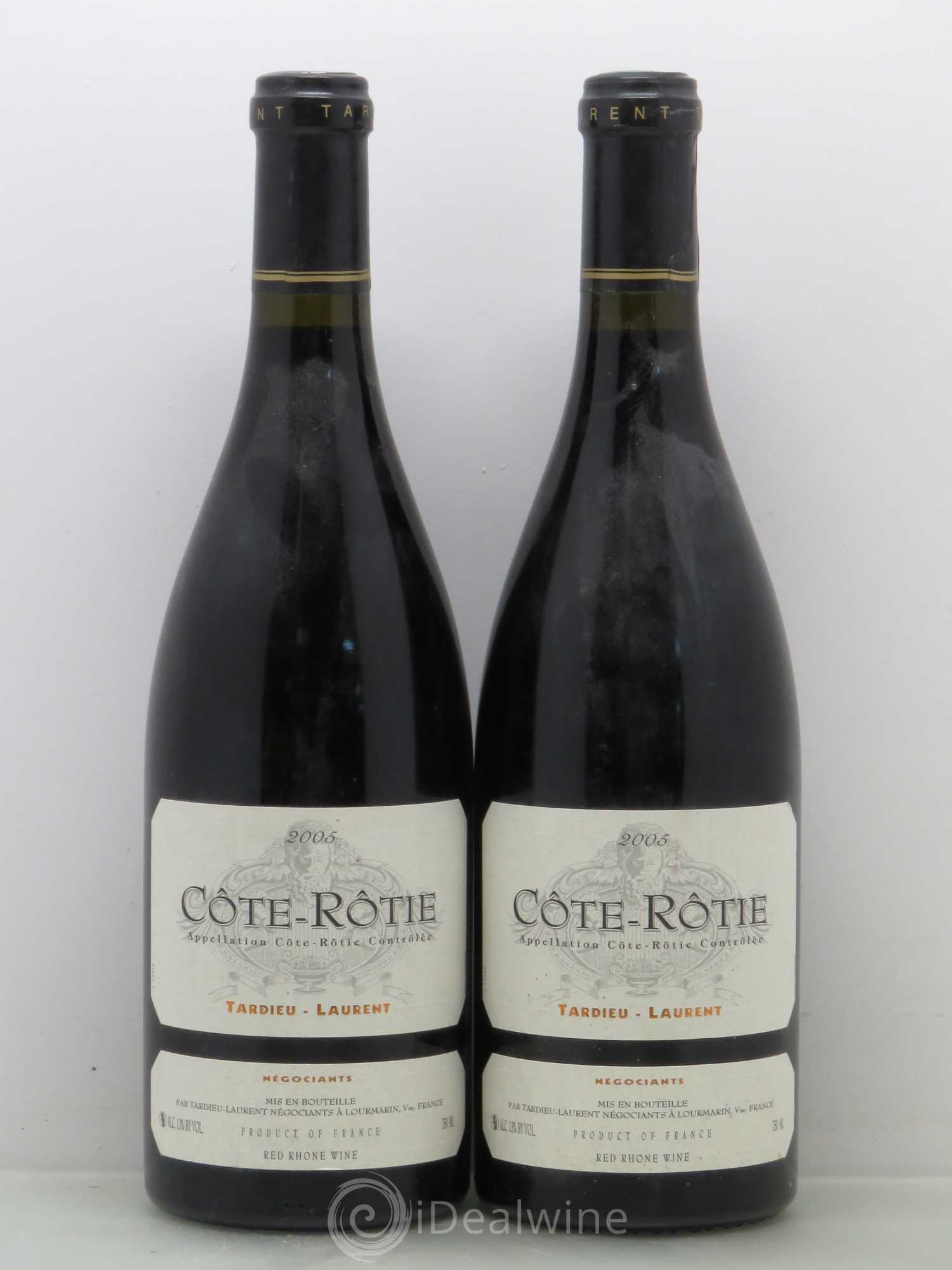 Côte-Rôtie Maison Tardieu-Laurent 2005 - Lot de 2 bouteilles - 0