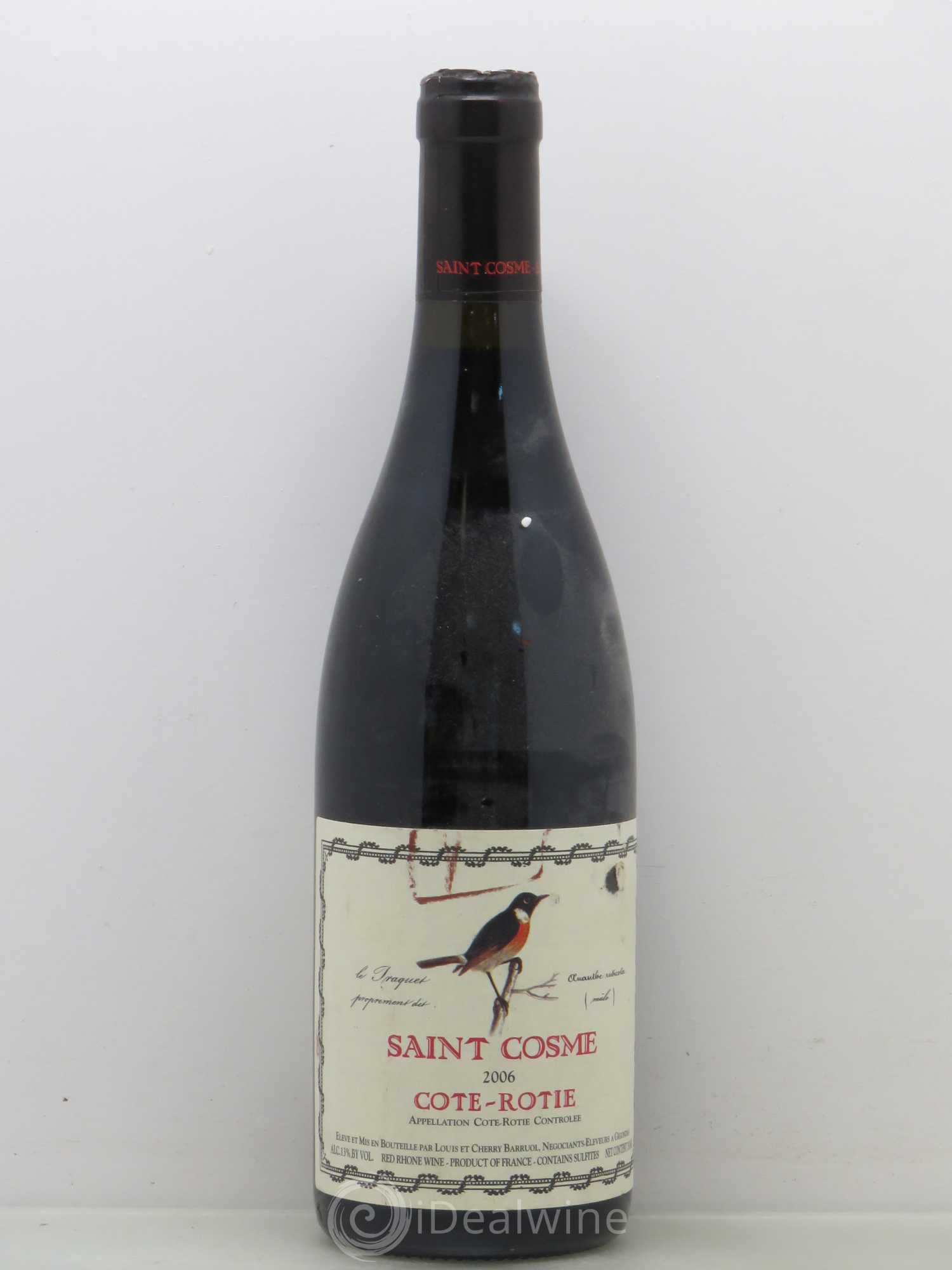 Côte-Rôtie Chateau De Saint Cosme 2006 - Posten von 1 Flasche - 0
