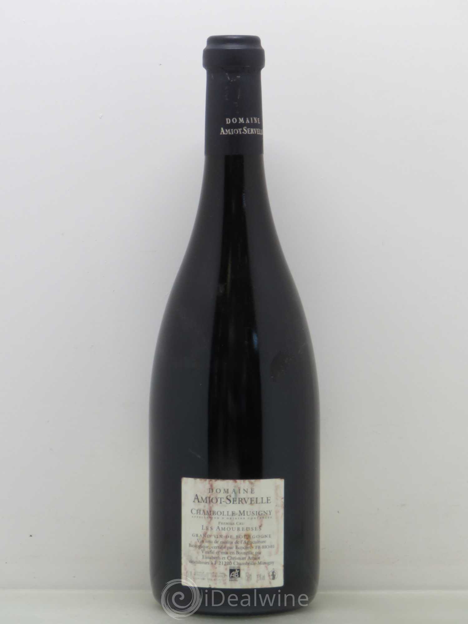 Chambolle-Musigny 1er Cru Les Amoureuses Amiot-Servelle 2010 - Lot de 1 bouteille - 1