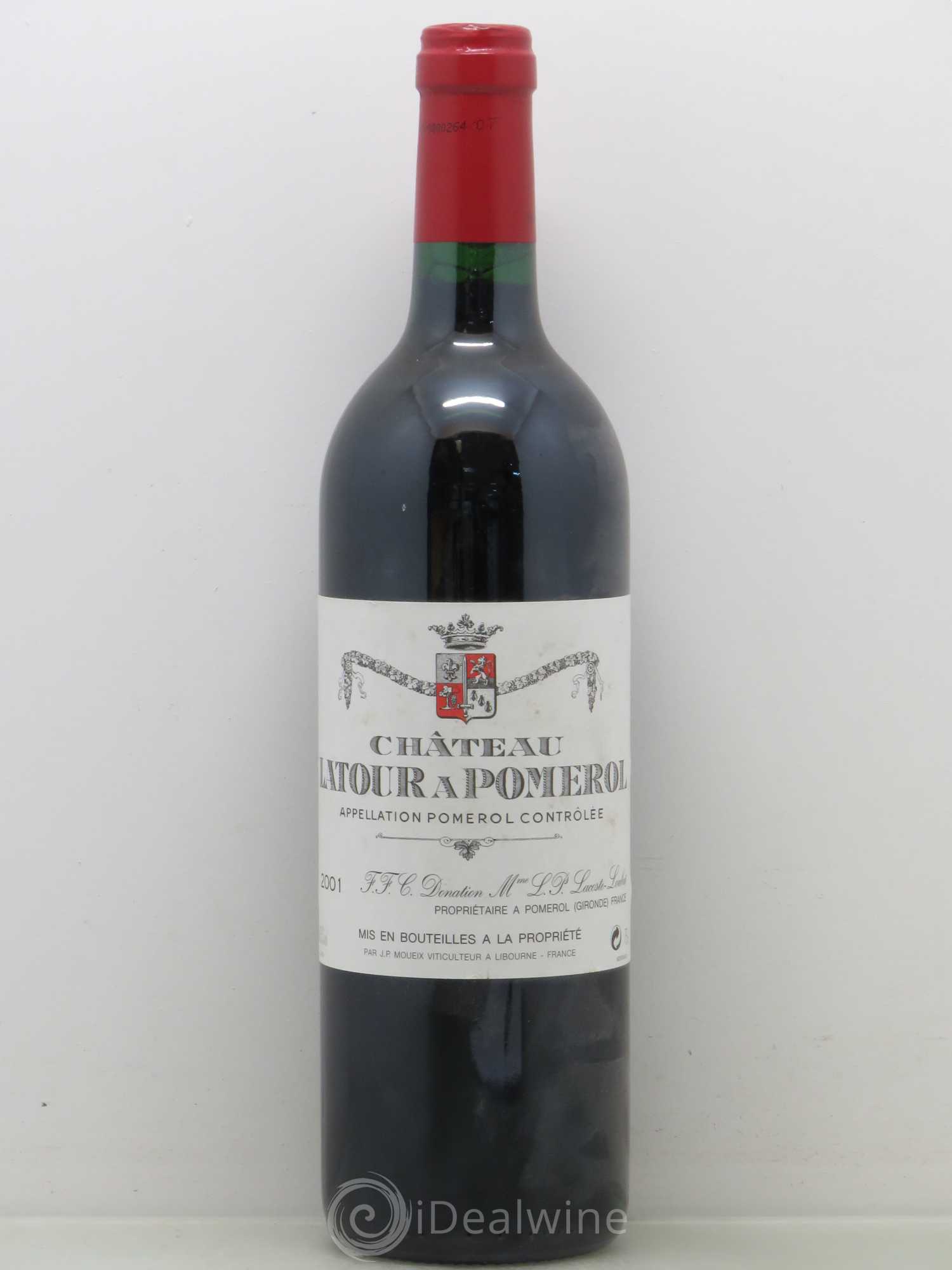 Château Latour à Pomerol 2001 - Lot de 1 bouteille - 0