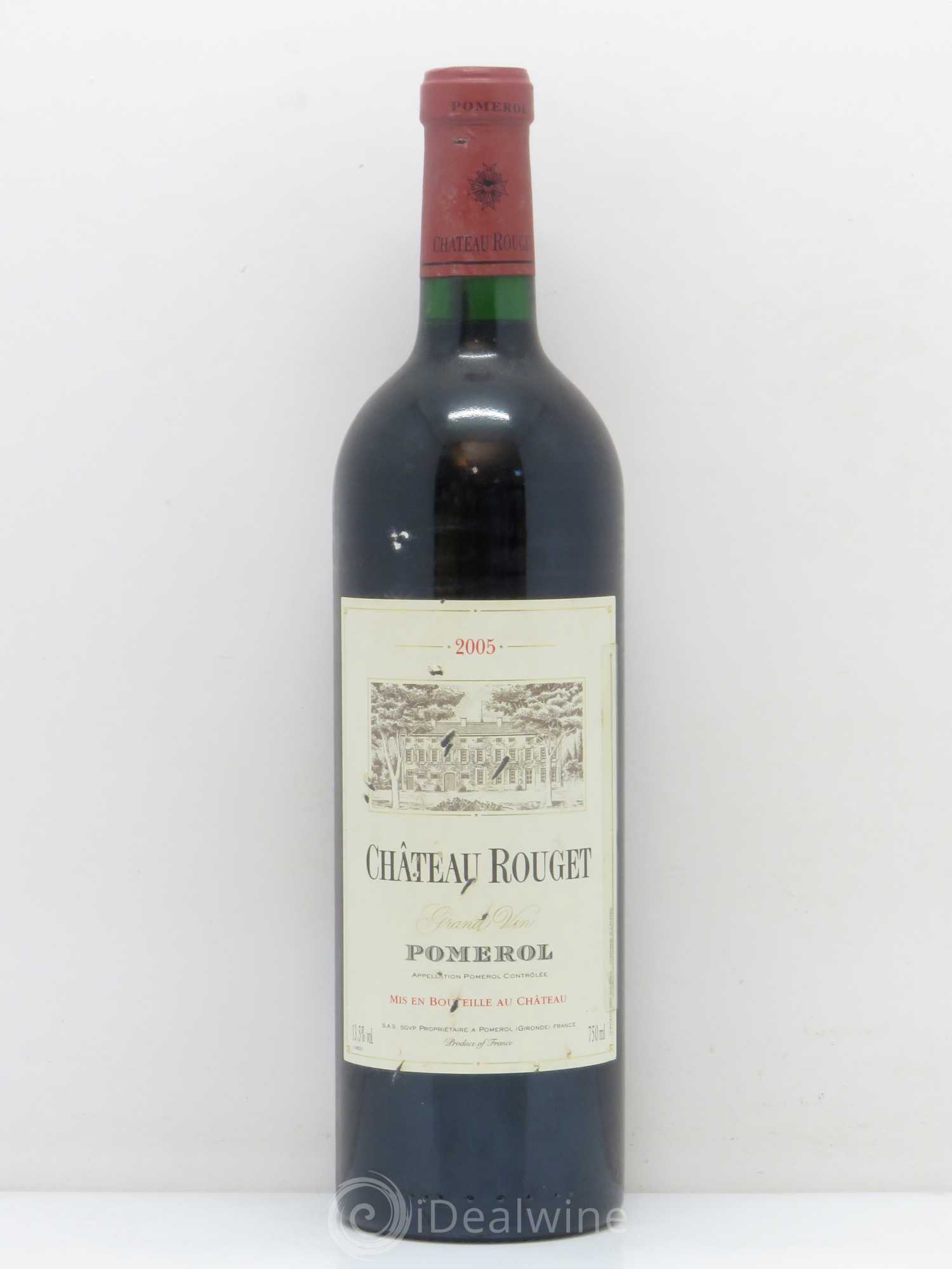 Château Rouget 2005 - Lot de 1 bouteille - 0
