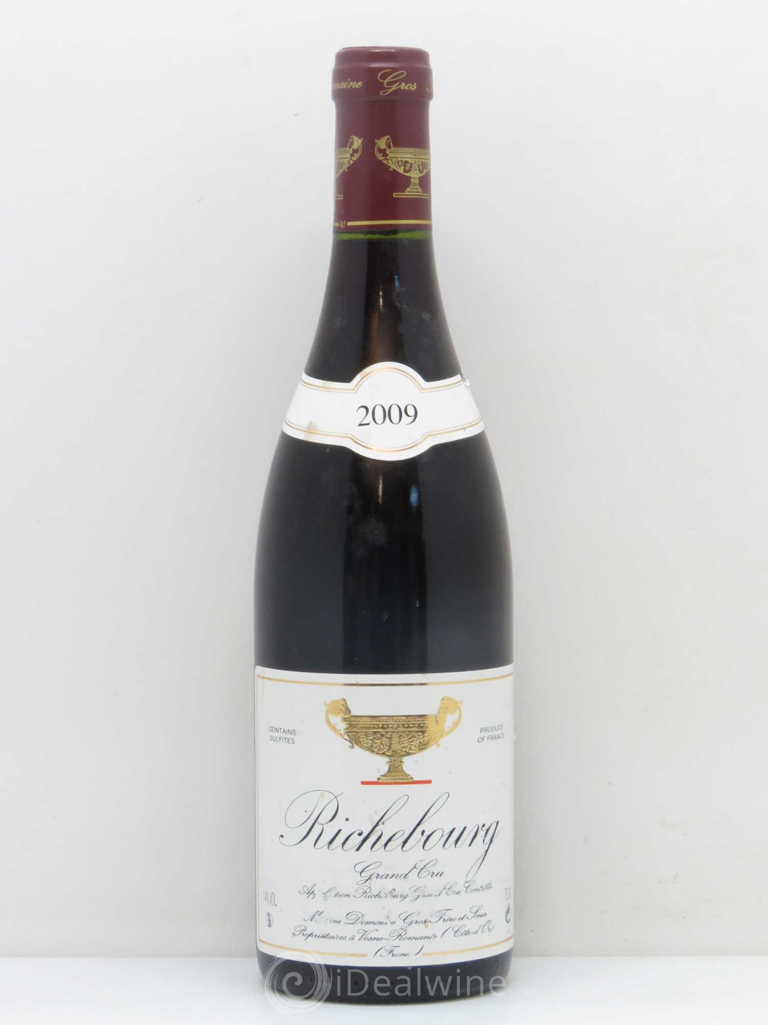 Richebourg Grand Cru Gros Frère & Soeur 2009 - Lot de 1 bouteille - 0