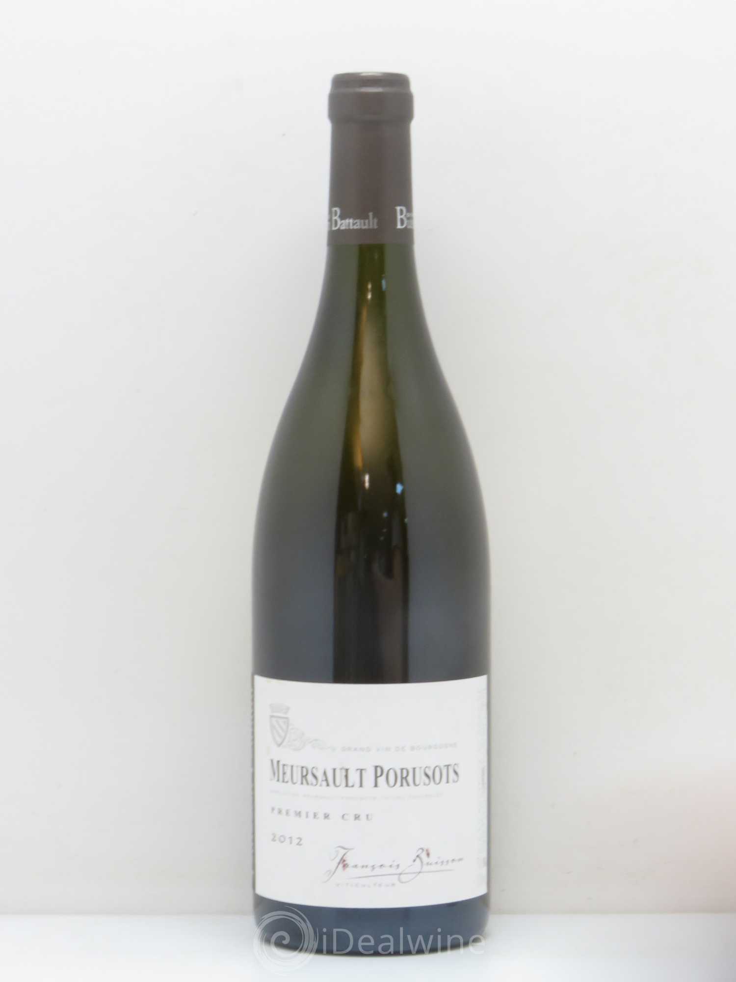 Meursault 1er Cru Poruzots Domaine Buisson-Battault 2012 - Posten von 1 Flasche - 0