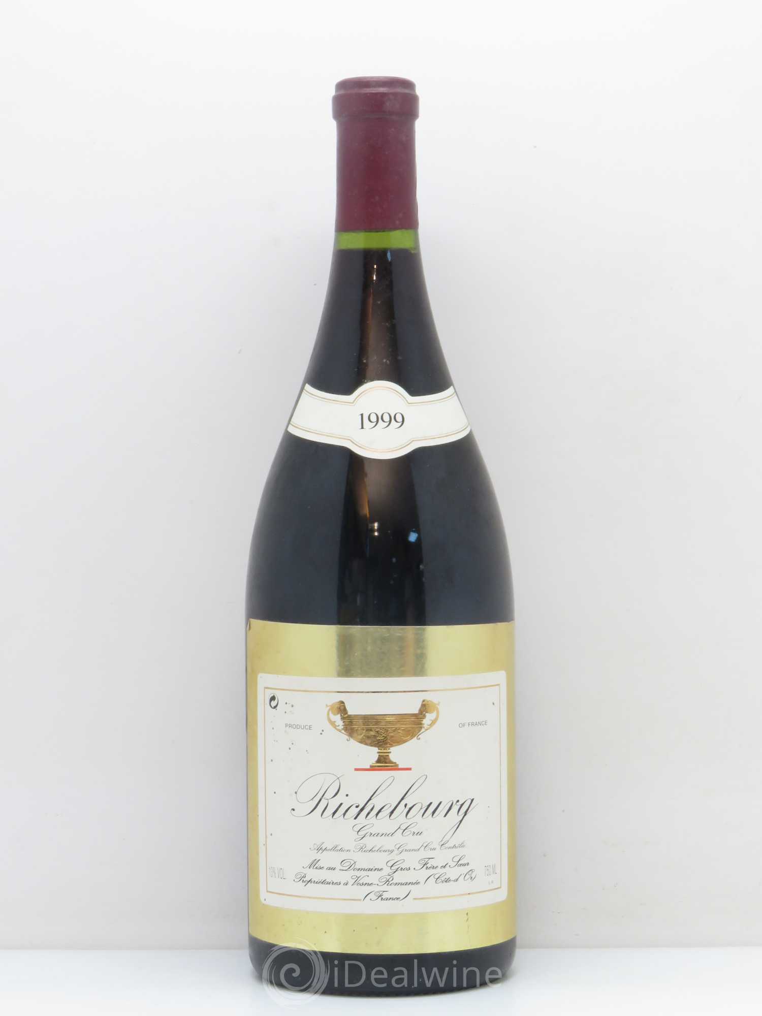 Richebourg Grand Cru Gros Frère & Soeur 1999 - Lot de 1 magnum - 0