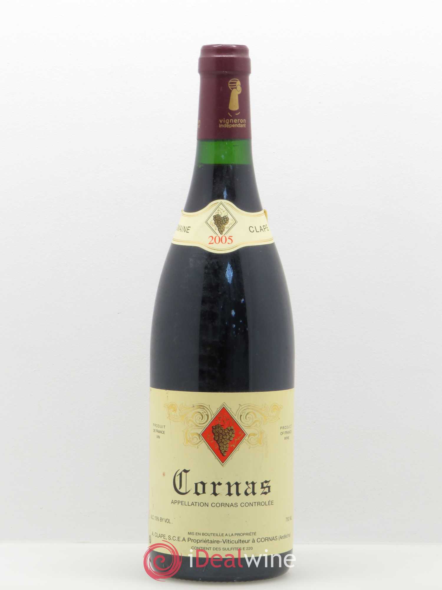 Cornas Auguste Clape 2005 - Lot de 1 bouteille - 0