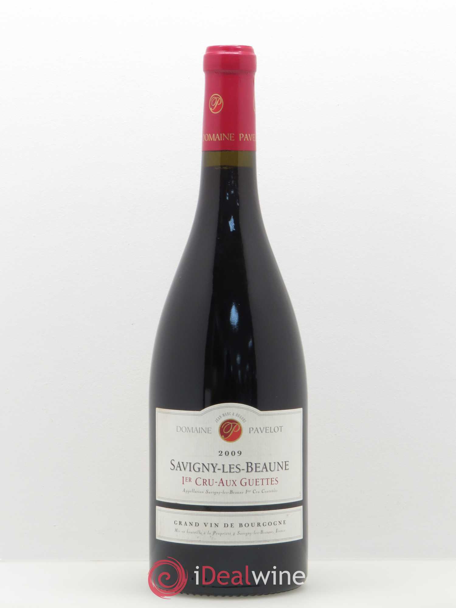 Savigny-lès-Beaune 1er Cru Aux Guettes Domaine Pavelot 2009 - Lot de 1 bouteille - 0