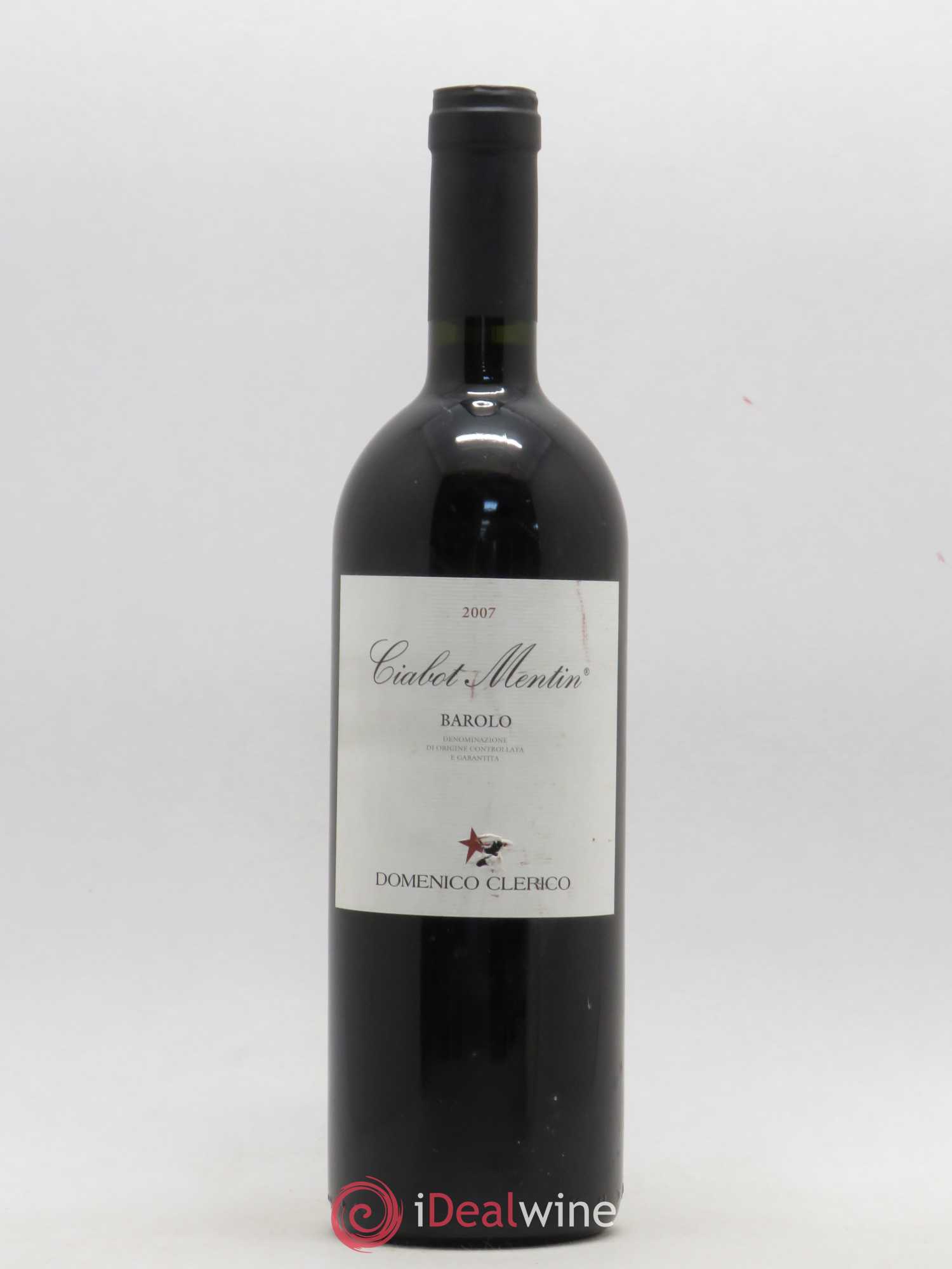Barolo Ciabot Mentin Domenico Clerico 2007 - Lot de 1 bouteille - 0
