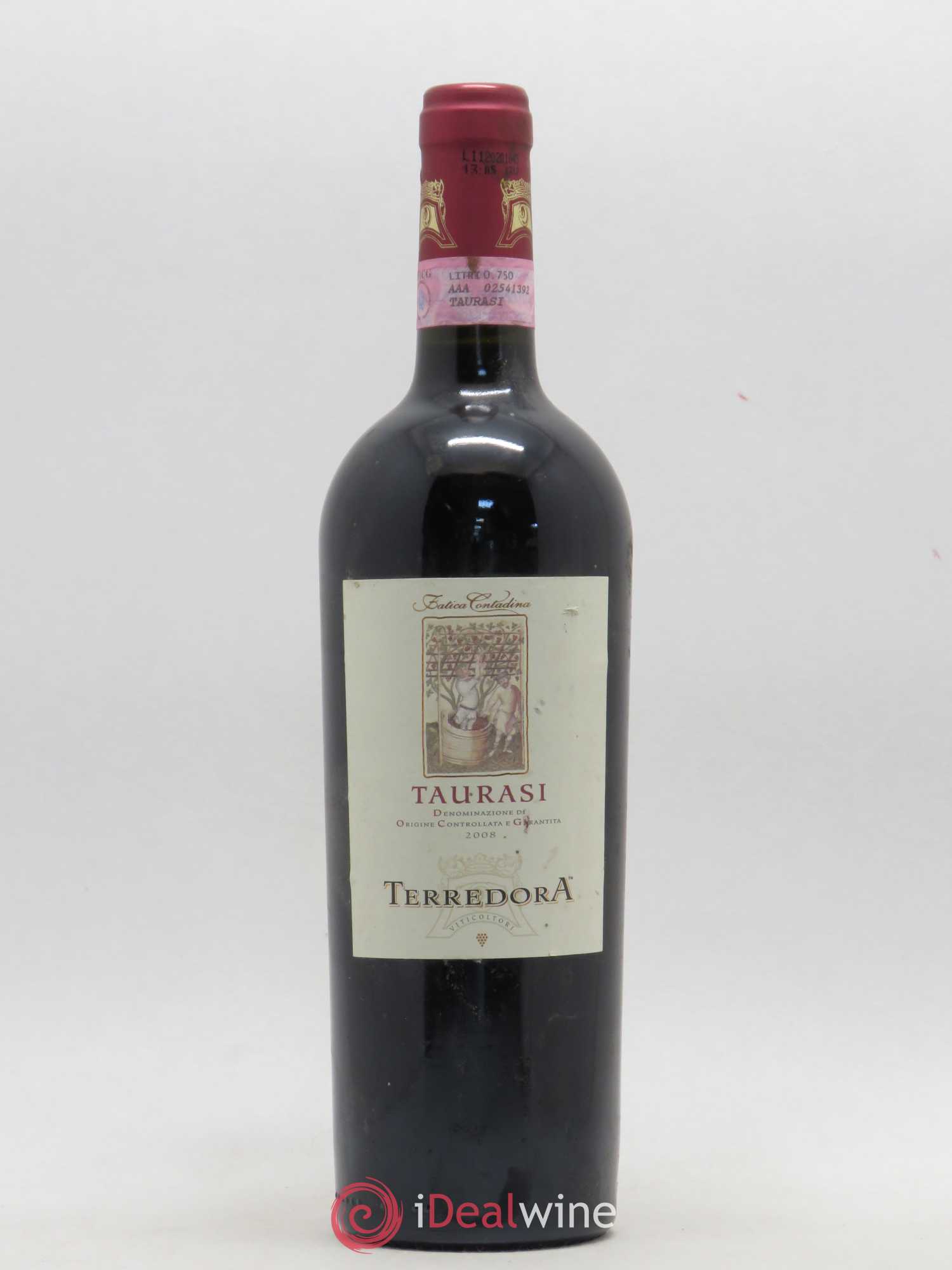 Taurasi DOCG Terredora Fatica Contadina 2008 - Lotto di 1 bottiglia - 0