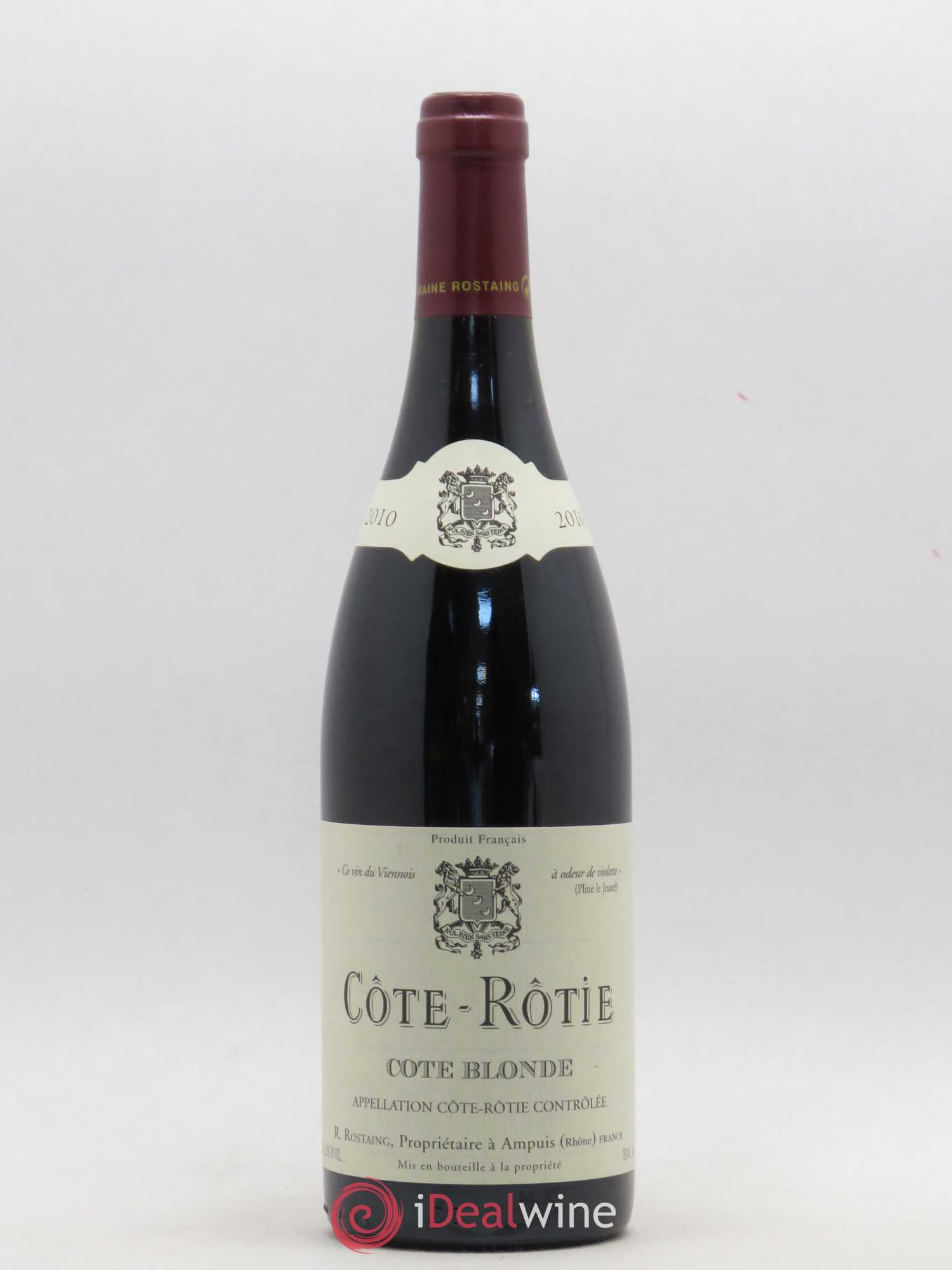 Côte-Rôtie Côte Blonde René Rostaing 2010 - Lot of 1 bottle - 0