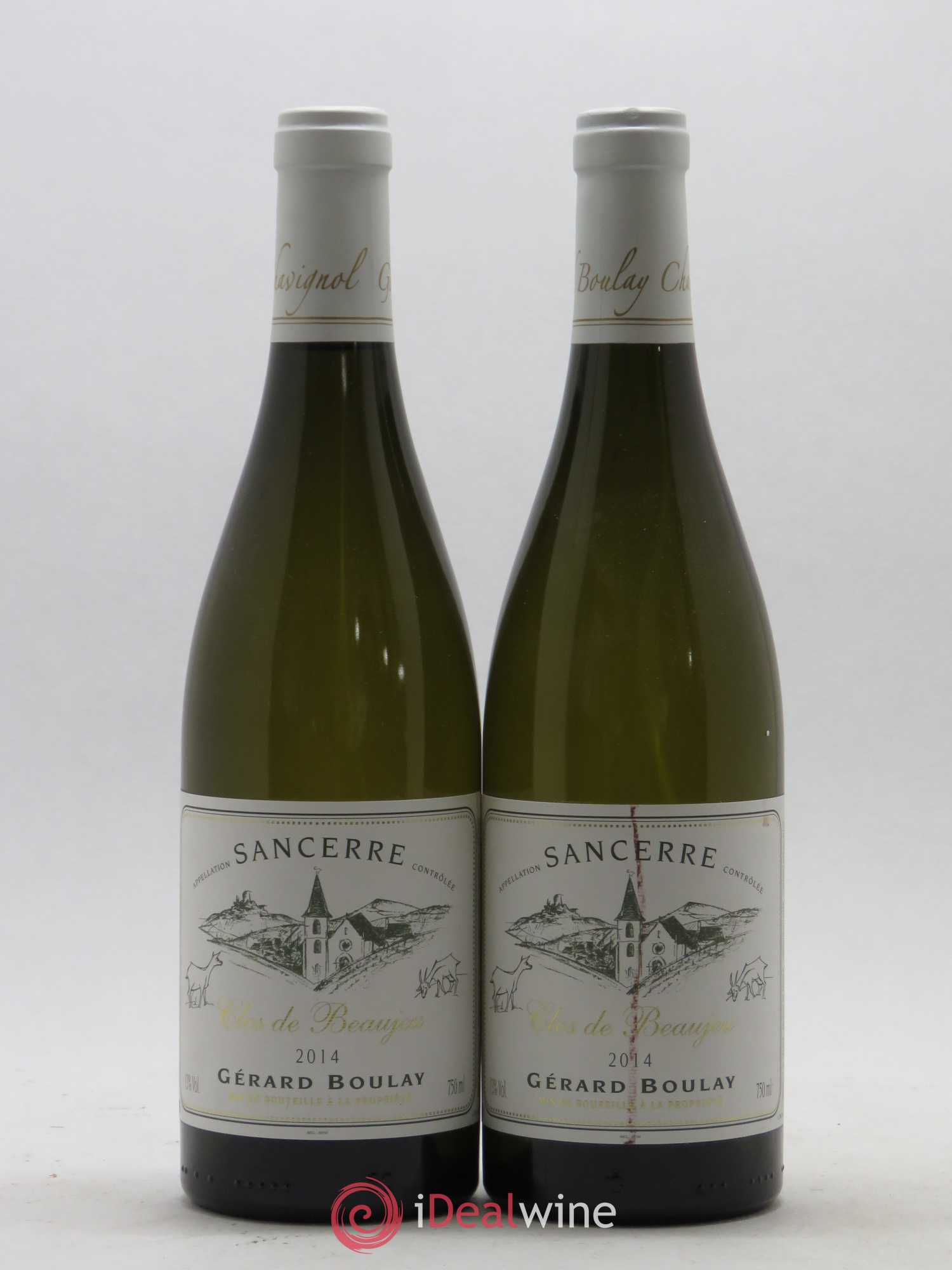 Sancerre Clos de Beaujeu Gérard Boulay 2014 - Lot de 2 bouteilles - 0