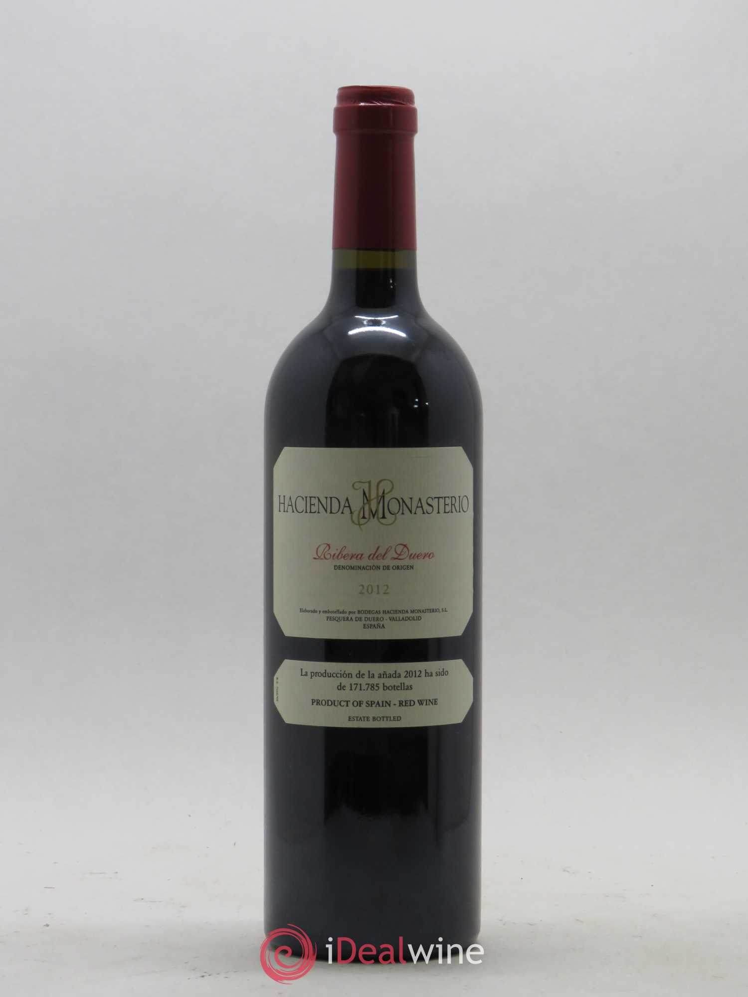 Ribera Del Duero DO Bodega Monestario 2012 - Posten von 1 Flasche - 0
