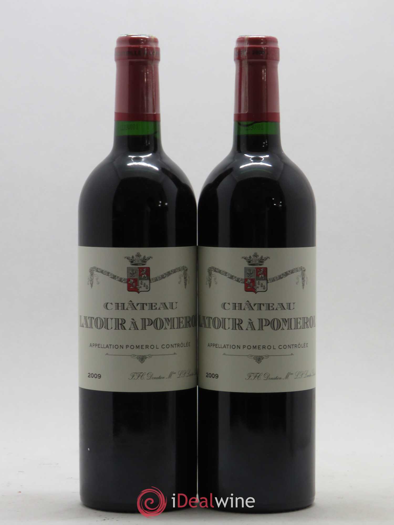 Château Latour à Pomerol 2009 - Lot de 2 bouteilles - 0