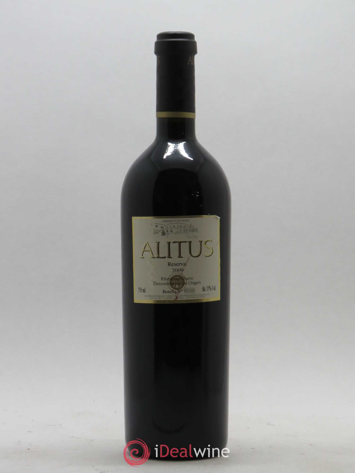 Ribera Del Duero DO Alitus Reserva Bodega Balbas 2009 - Posten von 1 Flasche - 0