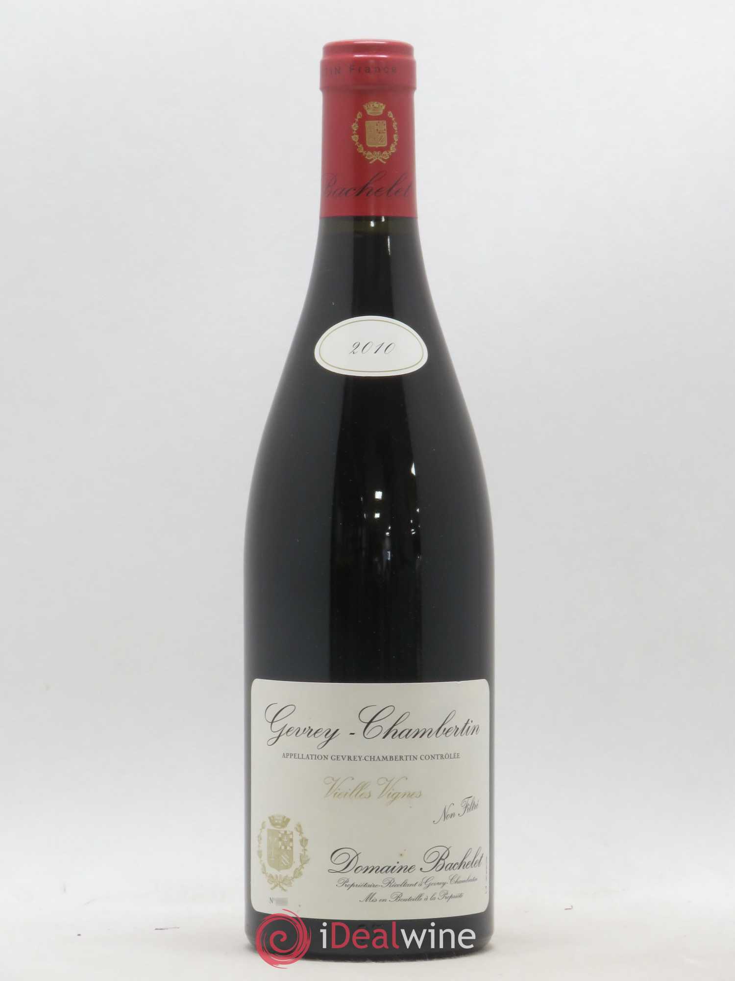 Gevrey-Chambertin Vieilles Vignes Denis Bachelet (Domaine) 2010 - Lot de 1 bouteille - 0