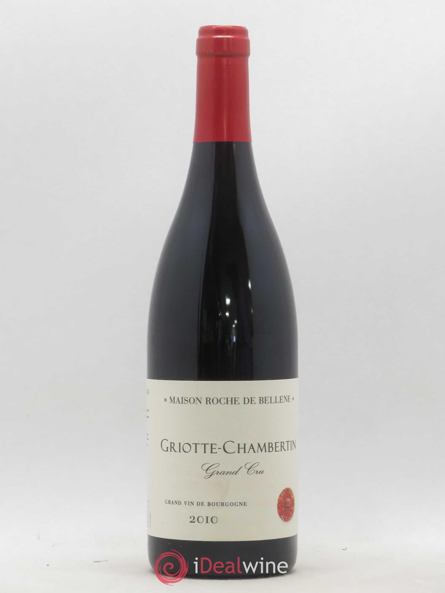 Griotte-Chambertin Grand Cru Maison Roche de Bellene 2010 - Lot de 1 bouteille - 0