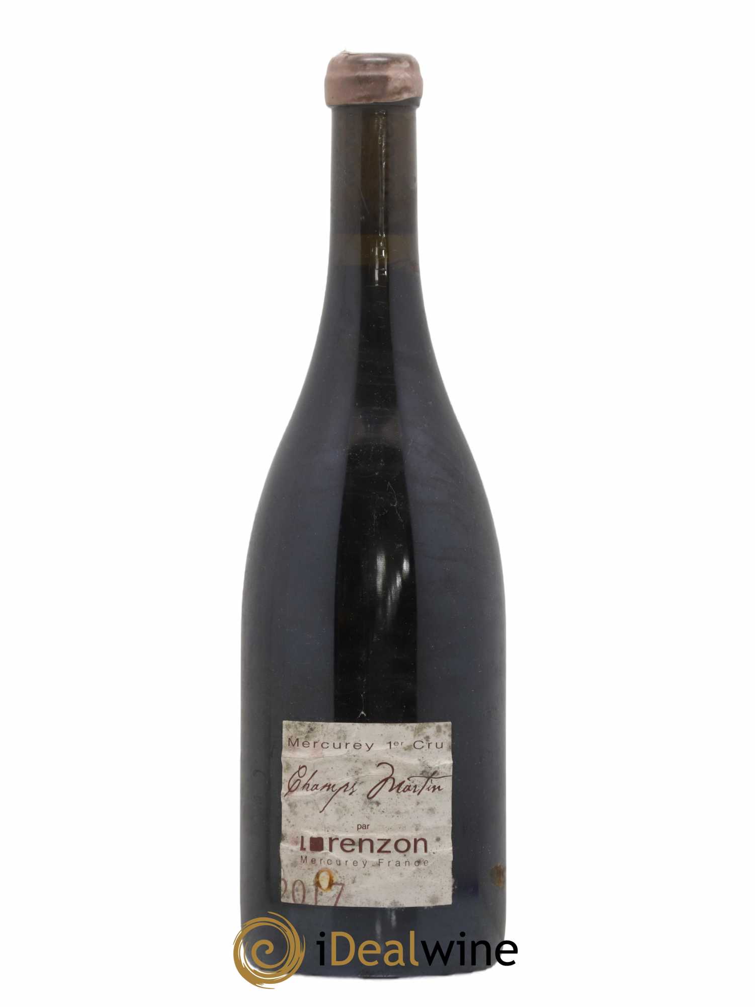 Mercurey 1er Cru Les Champs Martin Bruno Lorenzon 2017 - Lot de 1 bouteille - 0