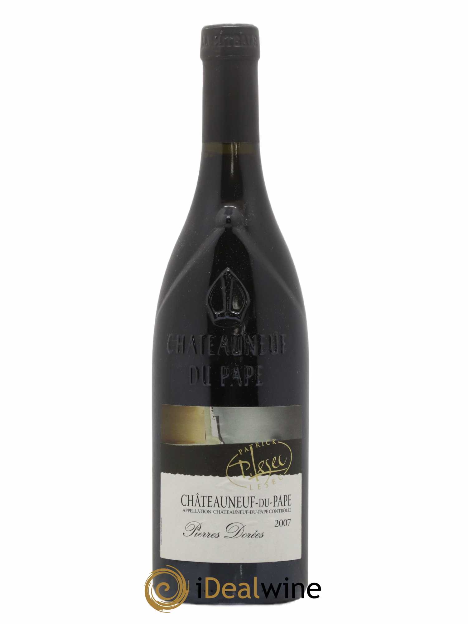 Châteauneuf-du-Pape Pierres Dorees Patrick Lesec 2007 - Lot de 1 bouteille - 0