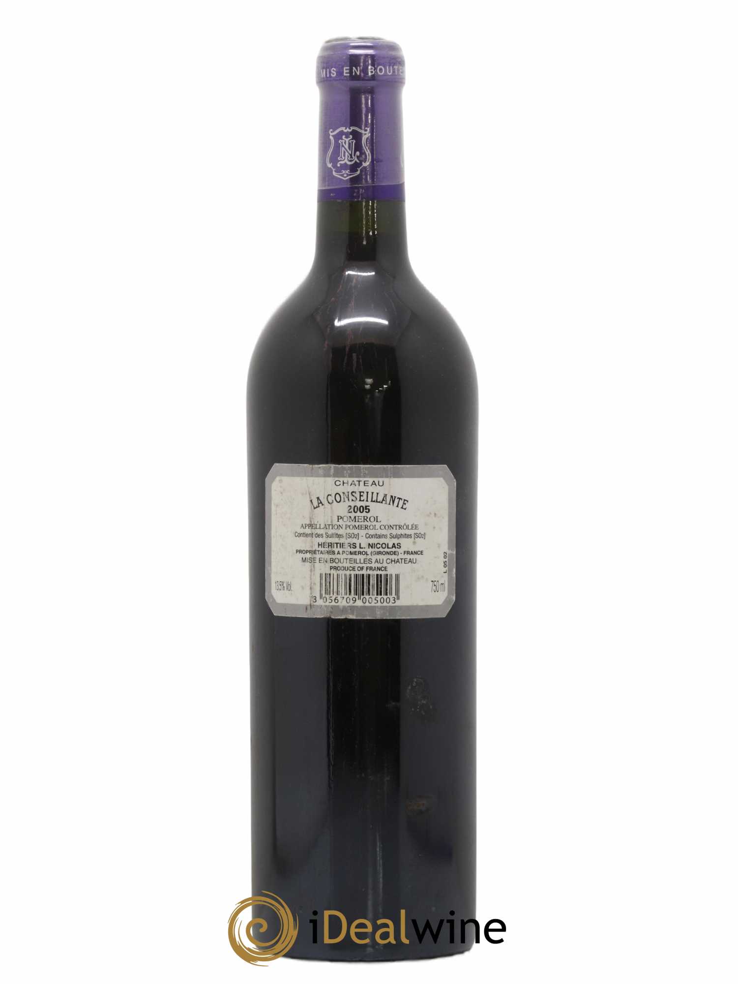 Château la Conseillante 2005 - Lot de 1 bouteille - 1