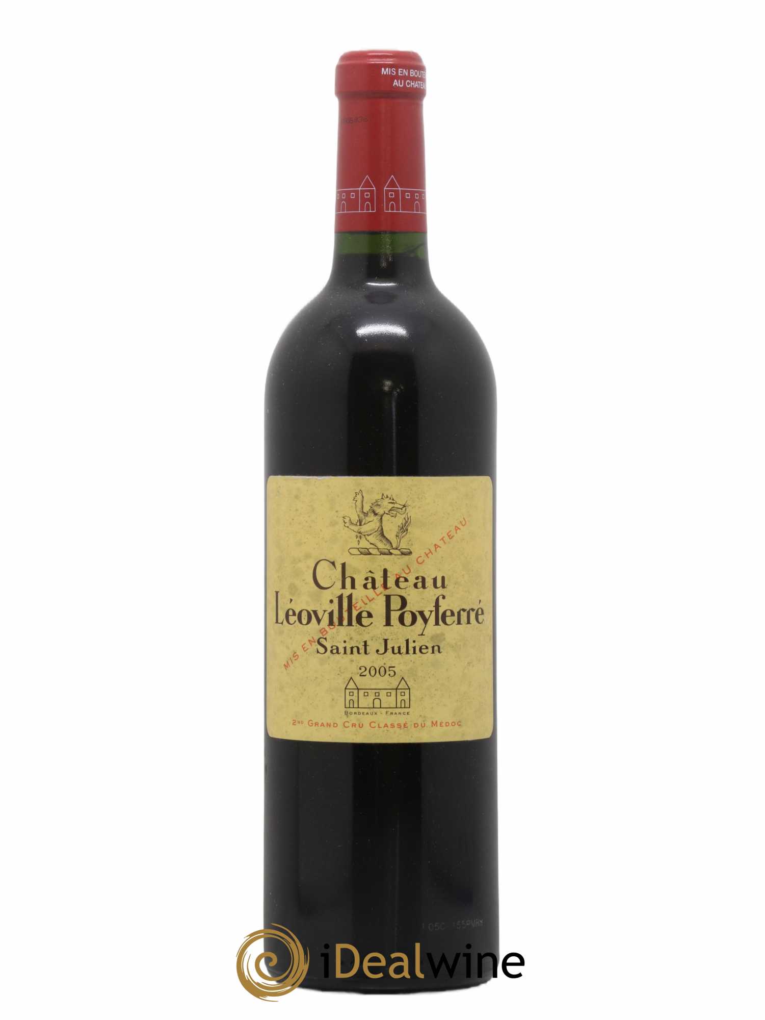 Château Léoville Poyferré 2ème Grand Cru Classé 2005 - Lot de 1 bouteille - 0