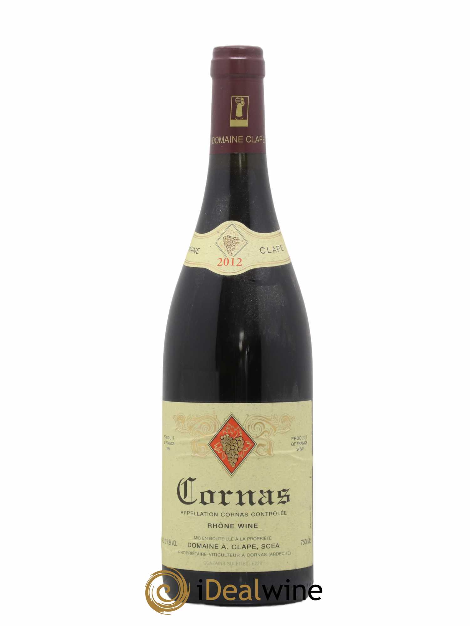Cornas Auguste Clape 2012 - Lot de 1 bouteille - 0