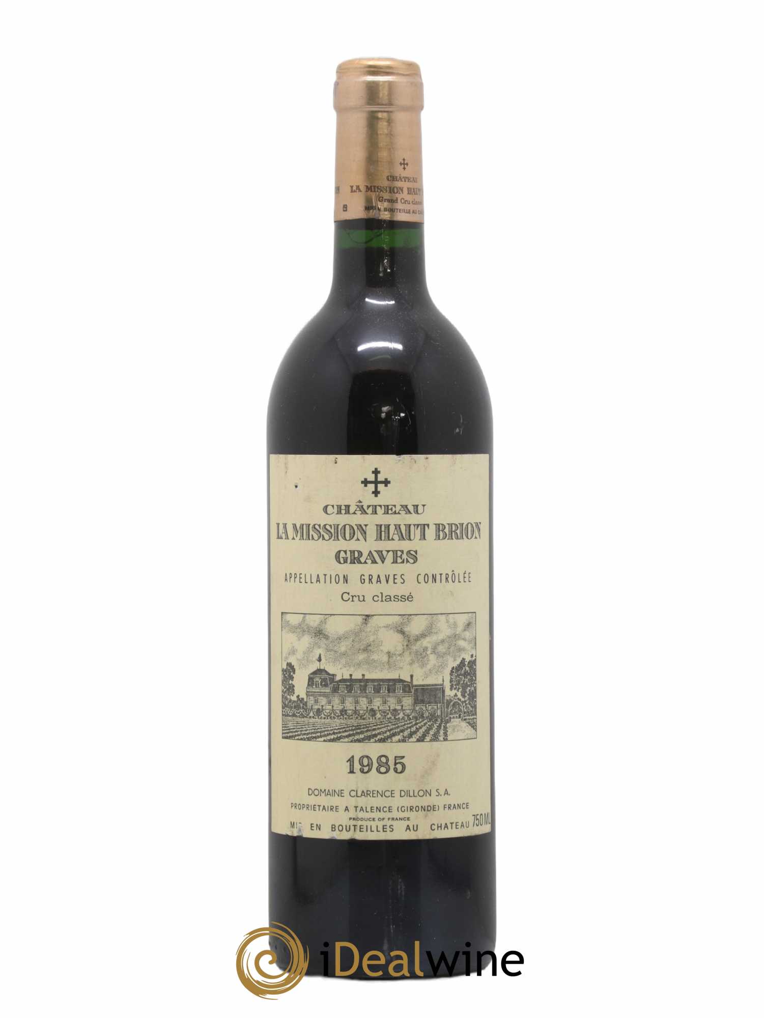 Château la Mission Haut-Brion Cru Classé de Graves 1985 - Lot de 1 bouteille - 0
