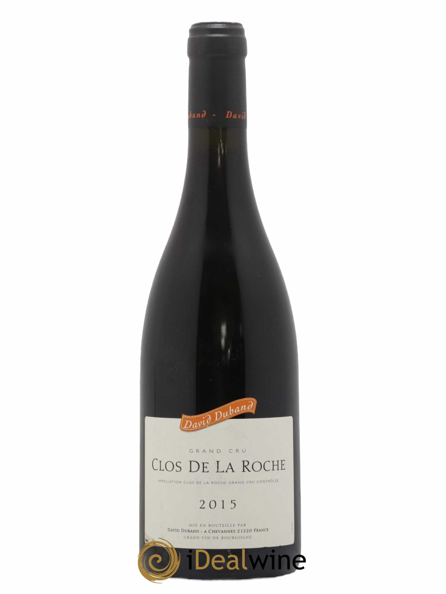 Clos de la Roche Grand Cru David Duband (Domaine) 2015 - Lot de 1 bouteille - 0