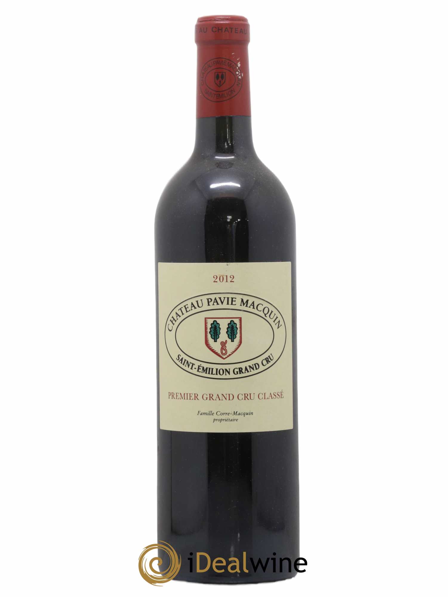 Château Pavie Macquin 1er Grand Cru Classé B 2012 - Lot de 1 bouteille - 0