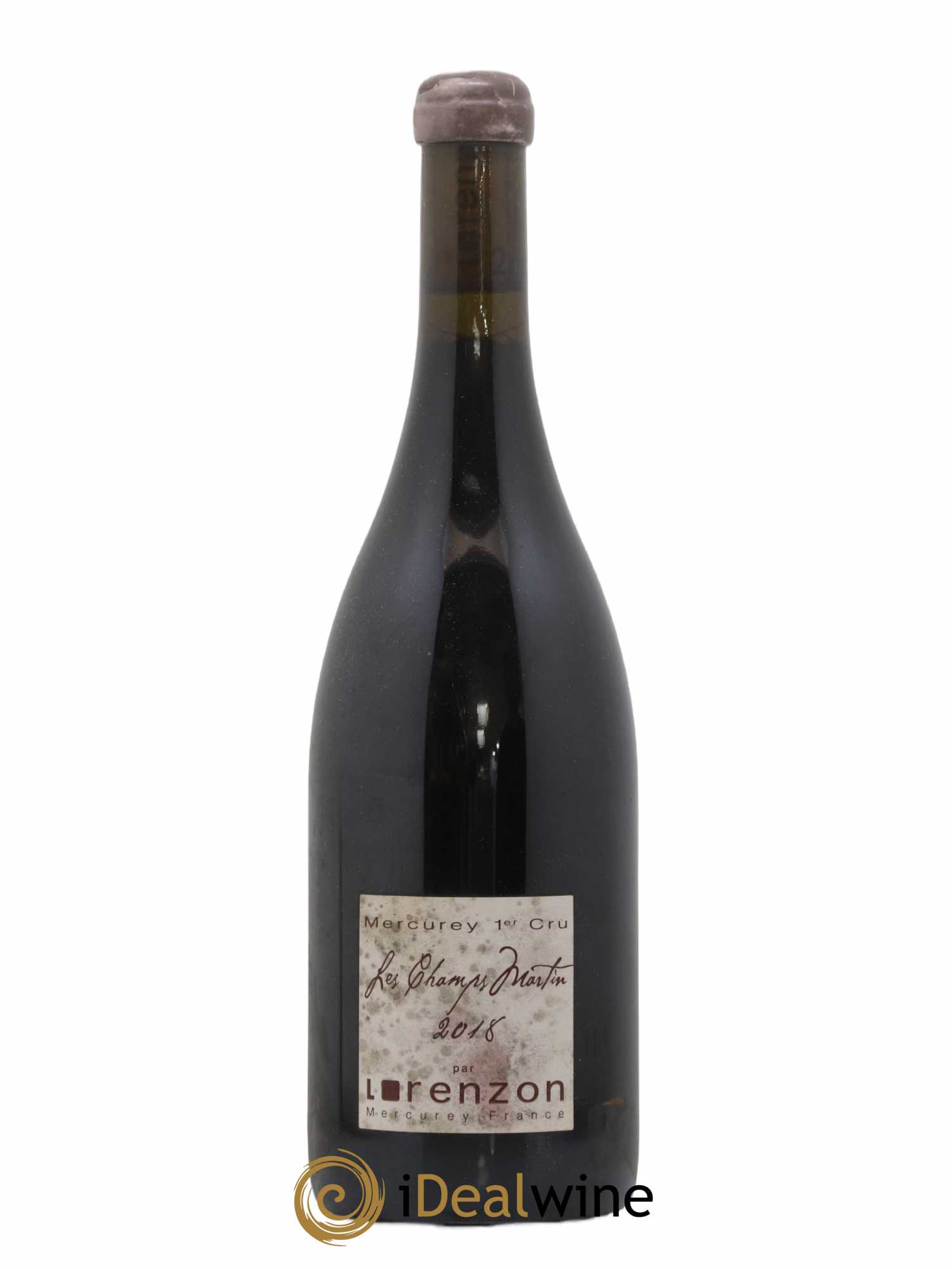 Mercurey 1er Cru Les Champs Martin Bruno Lorenzon 2018 - Lotto di 1 bottiglia - 0