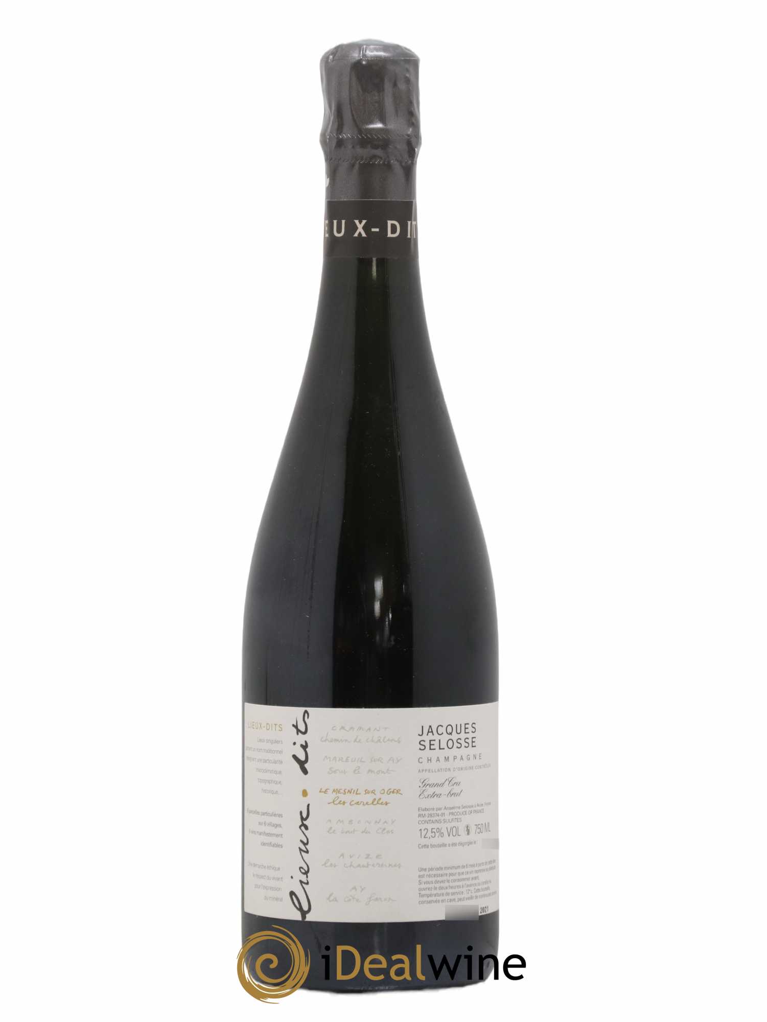 Les Carelles Blanc de Blancs Jacques Selosse - Lot de 1 bouteille - 0