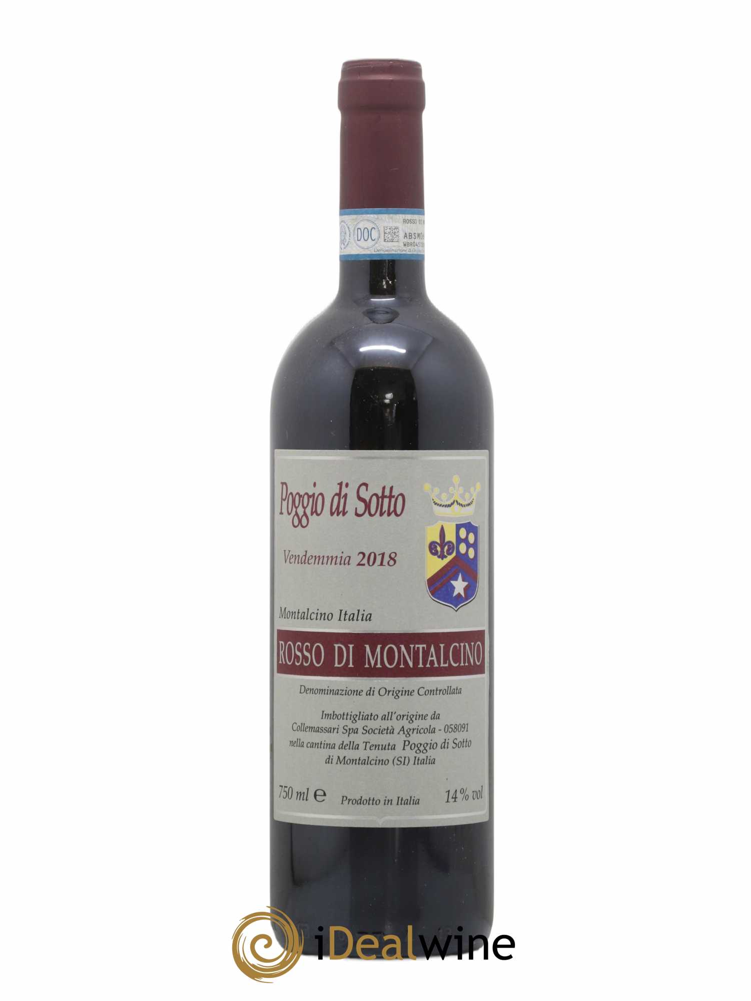 Rosso di Montalcino DOC 2018 - Posten von 1 Flasche - 0
