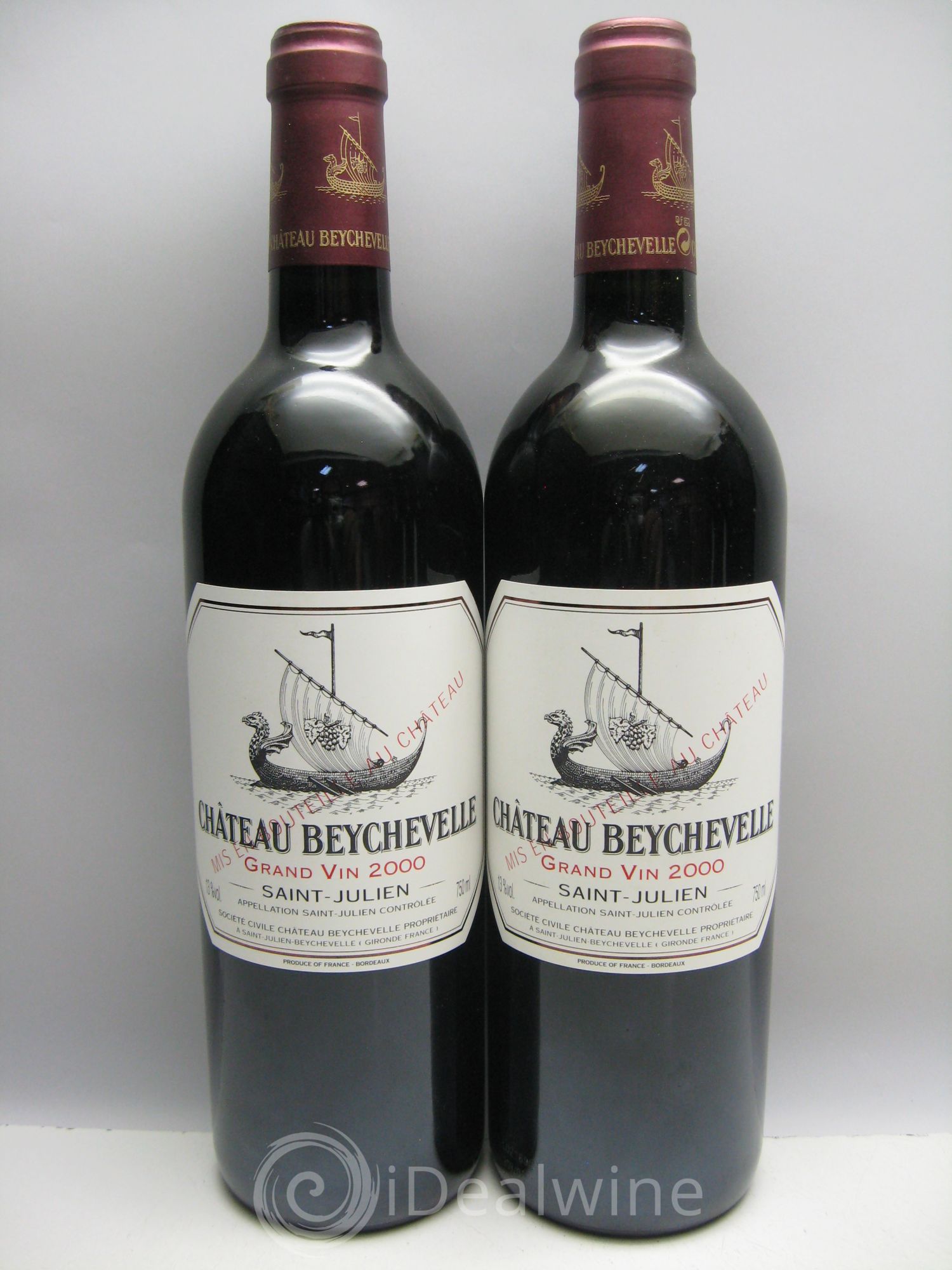 Château Beychevelle 4ème Grand Cru Classé 2000 - Lot de 12 bouteilles - 4