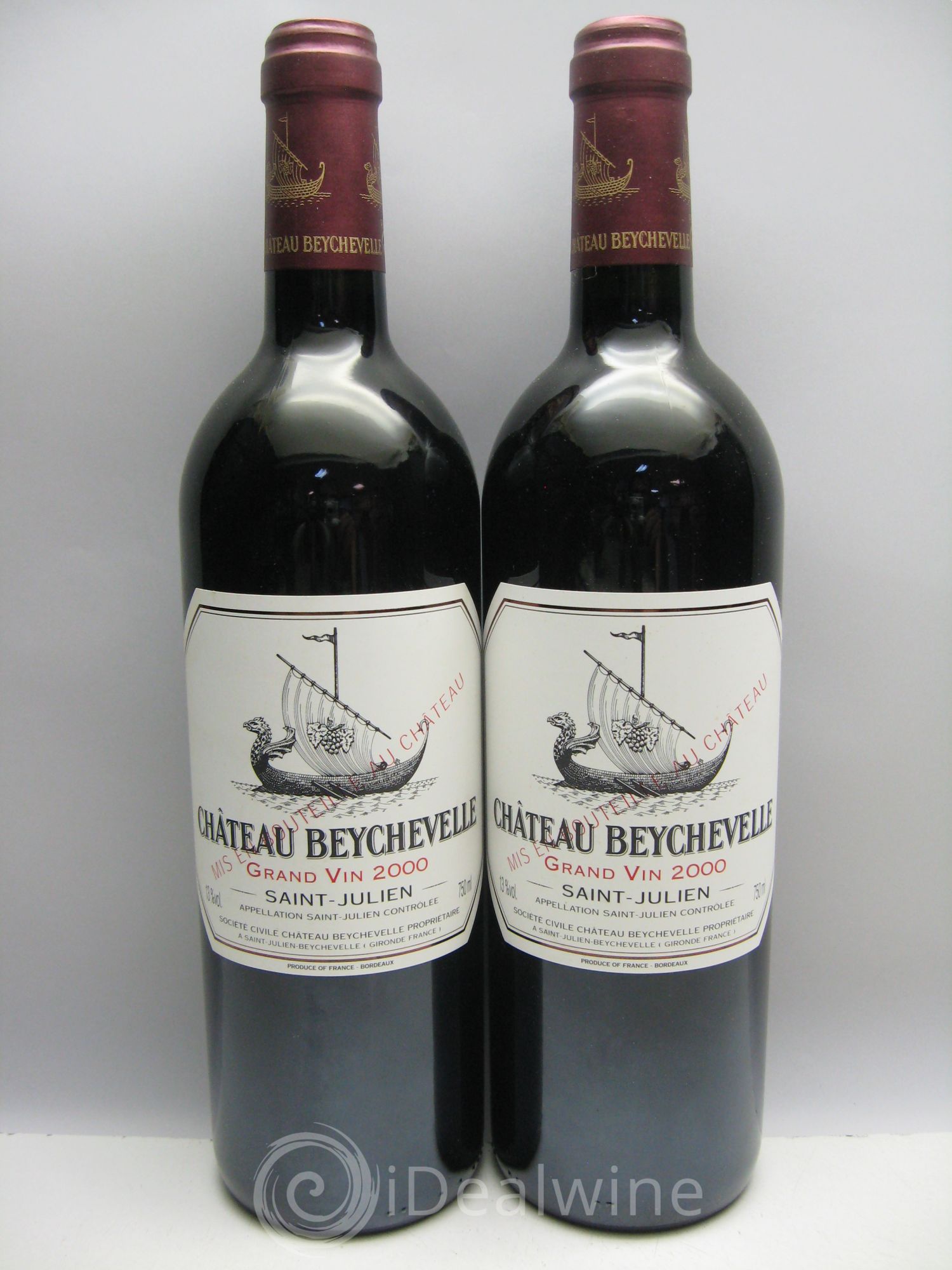 Château Beychevelle 4ème Grand Cru Classé 2000 - Lot de 12 bouteilles - 5