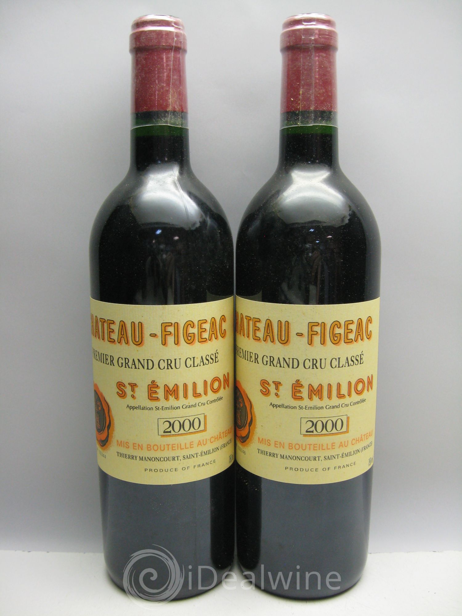 Château Figeac 1er Grand Cru Classé A (CB sans couvercle) 2000 - Lot de 12 bouteilles - 5