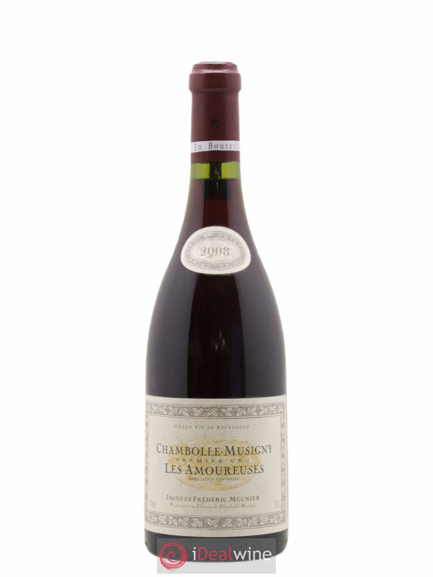 Chambolle-Musigny 1er Cru Les Amoureuses Jacques-Frédéric Mugnier 2008 - Lot de 1 bouteille - 0