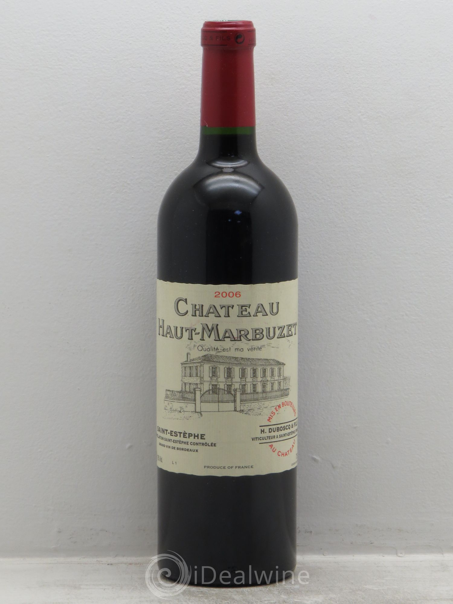 Château Haut Marbuzet 2006 - Lot de 1 bouteille - 0