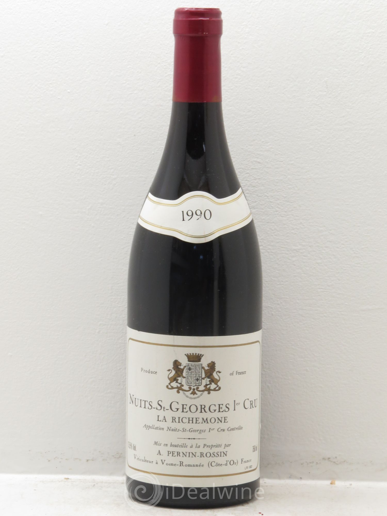 Nuits-Saint-Georges 1er Cru Domaine Pernod Rossin 1990 - Posten von 1 Flasche - 0