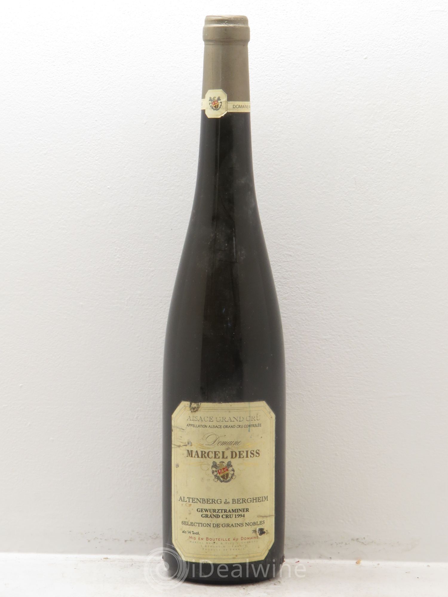 Alsace Gewurztraminer Sélection de Grains Nobles Grand Cru Altenberg de Bergheim Marcel Deiss (Domaine) 1994 - Lot de 1 bouteille - 0