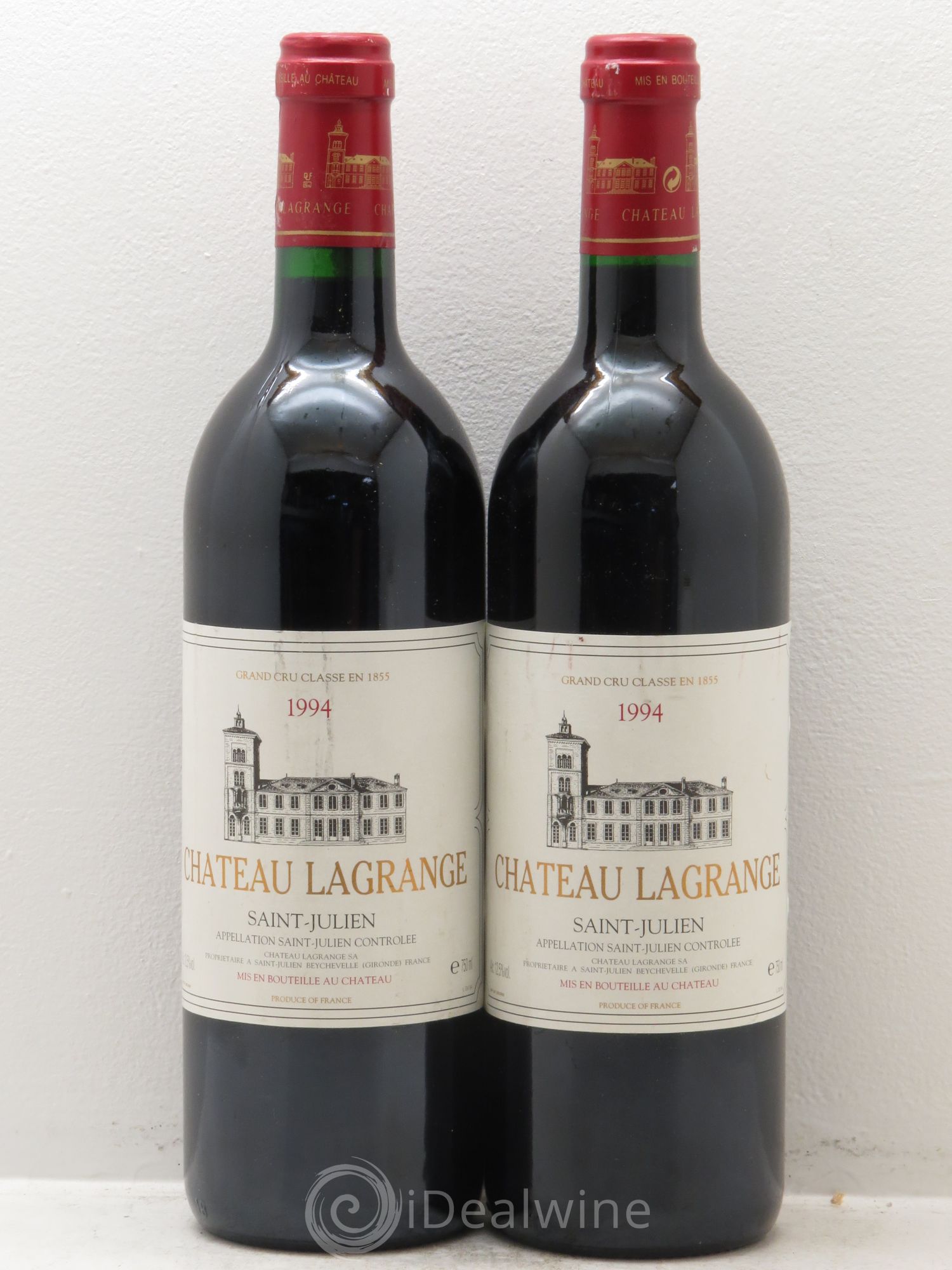 Château Lagrange 3ème Grand Cru Classé 1994 - Lot de 2 bouteilles - 0