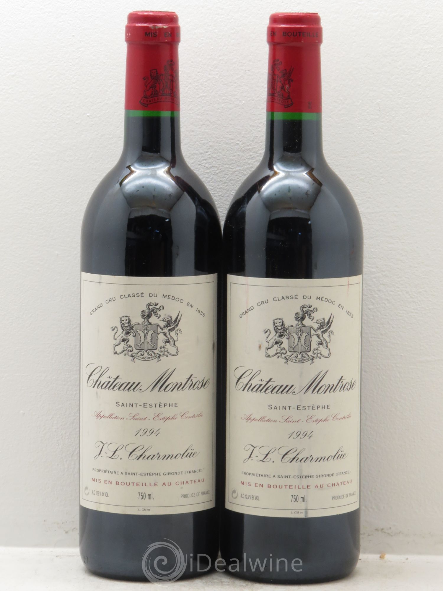 Château Montrose 2ème Grand Cru Classé 1994 - Lot de 2 bouteilles - 0