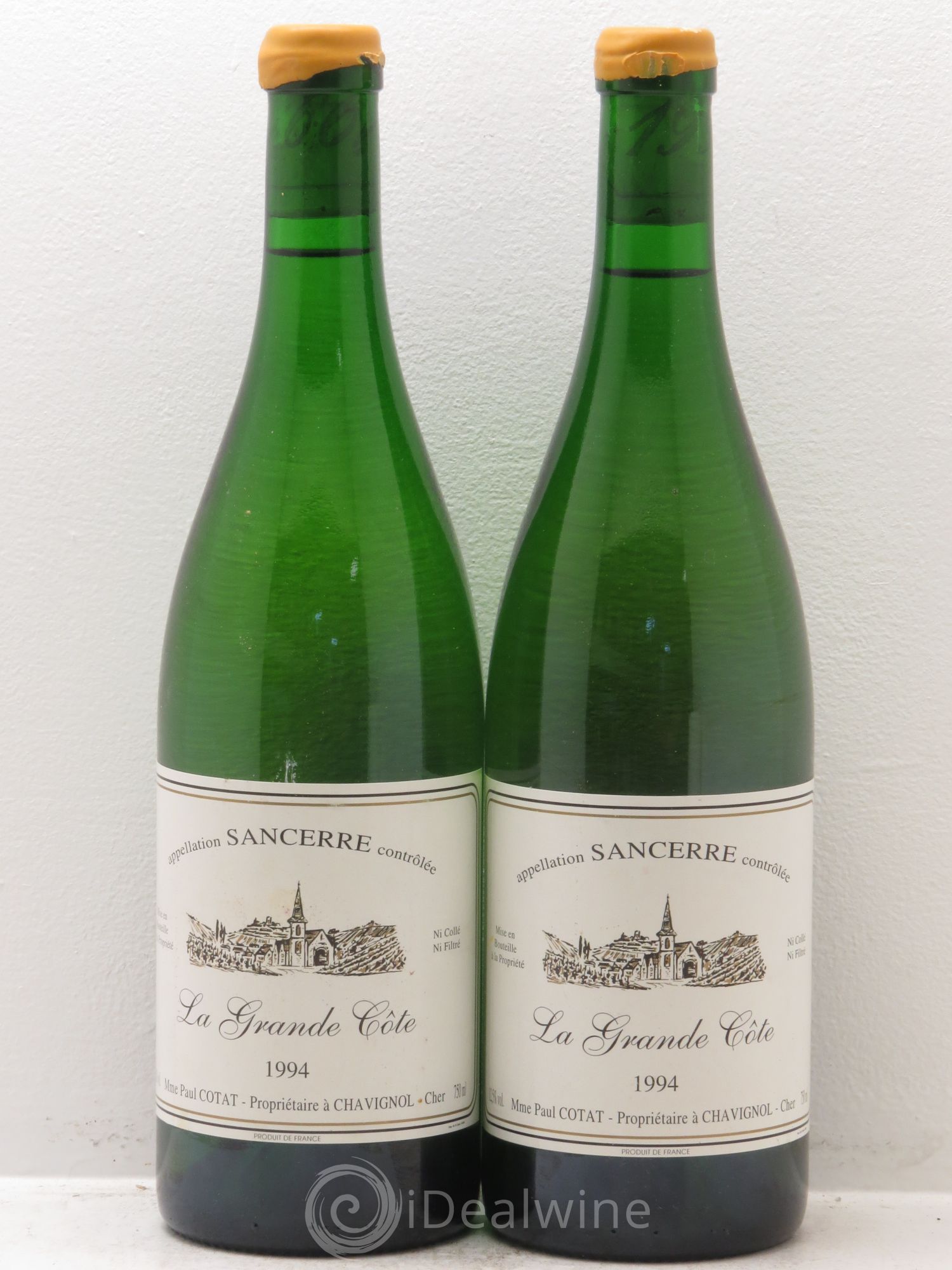 Sancerre La Grande Côte François Cotat 1994 - Lot de 2 bouteilles - 0