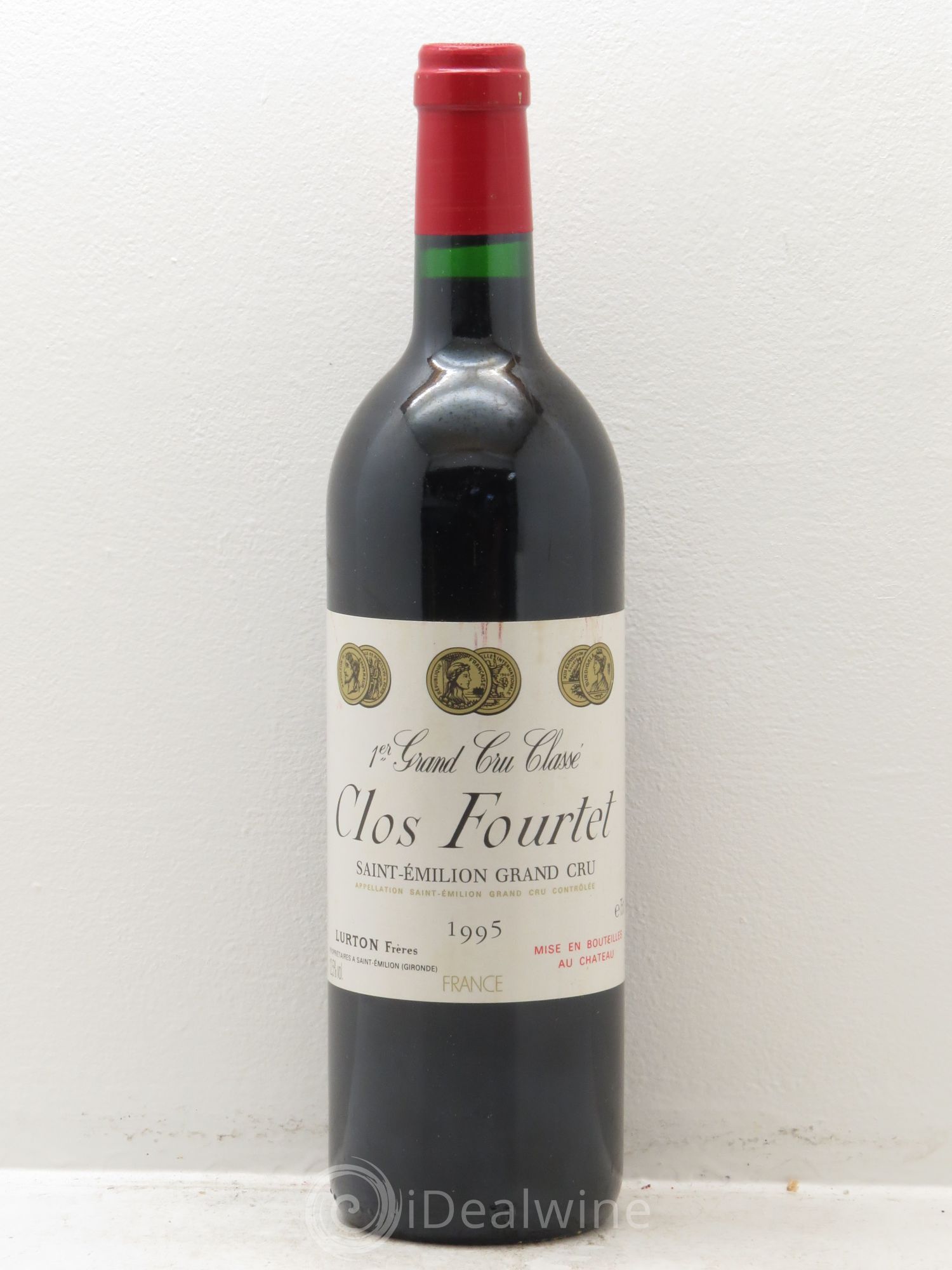 Clos Fourtet 1er Grand Cru Classé B 1995 - Lot de 1 bouteille - 0