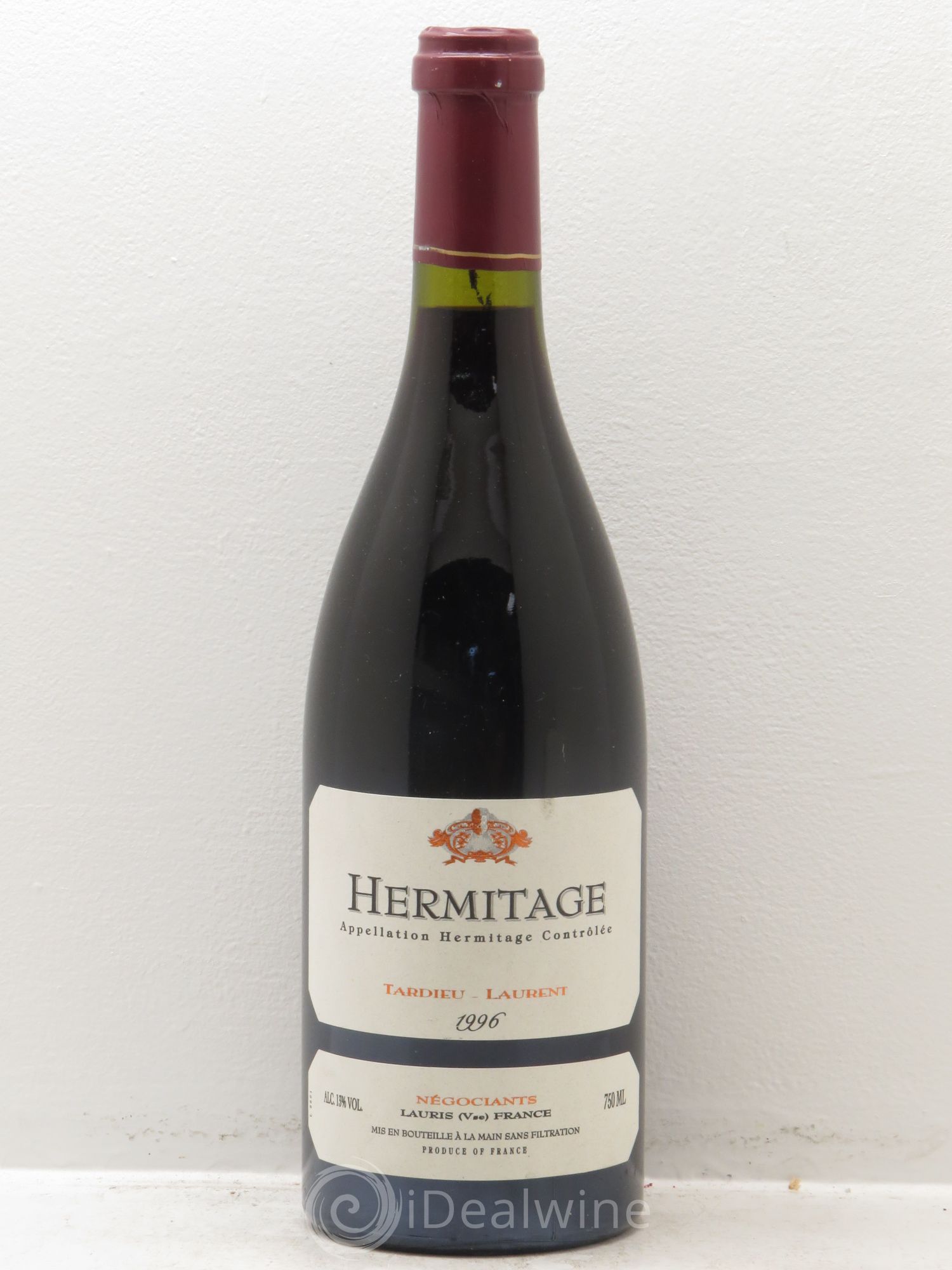 Hermitage Maison Tardieu-Laurent 1996 - Lot de 1 bouteille - 0