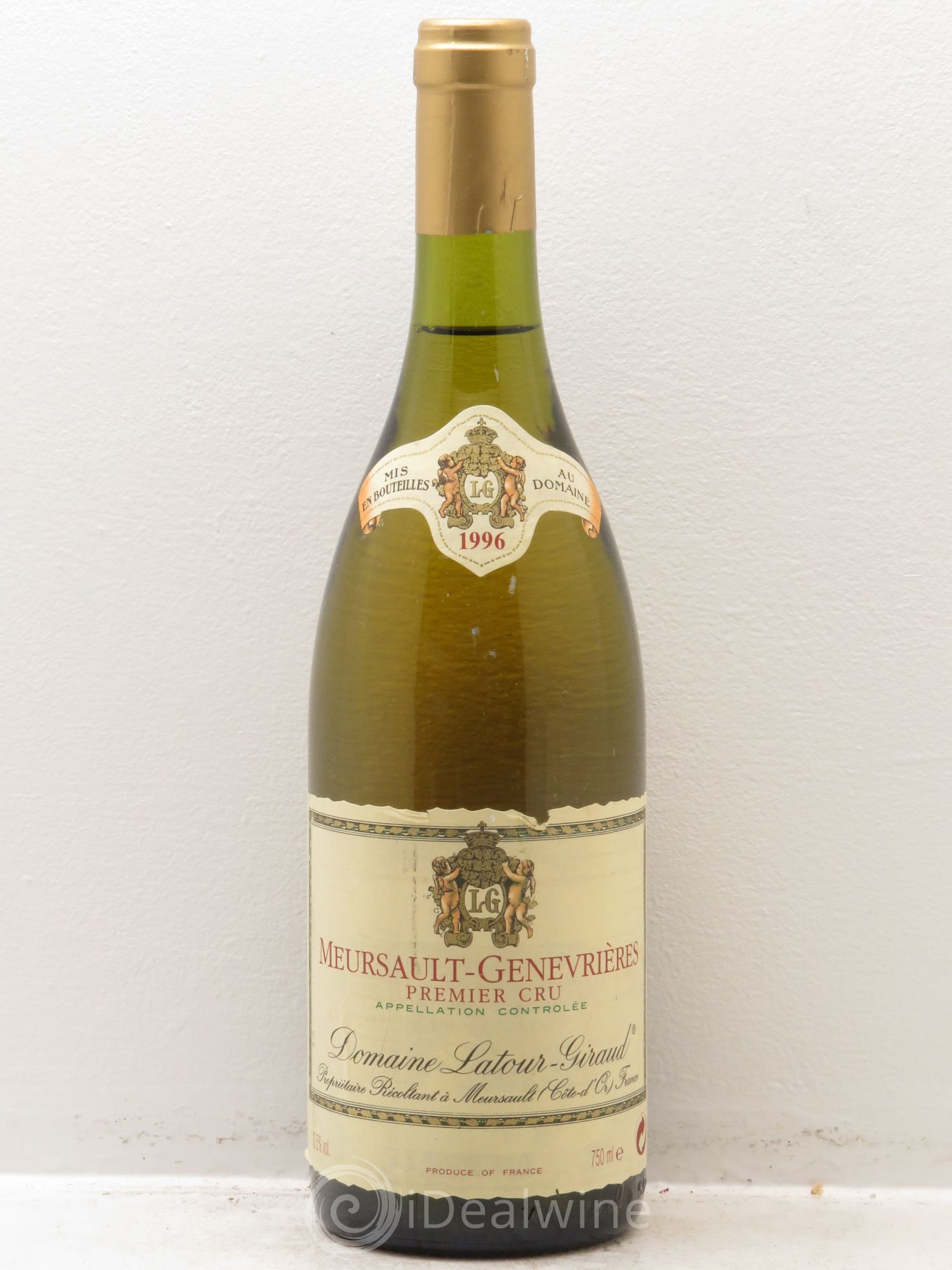 Meursault 1er Cru Latour Giraud 1996 - Lot de 1 bouteille - 0