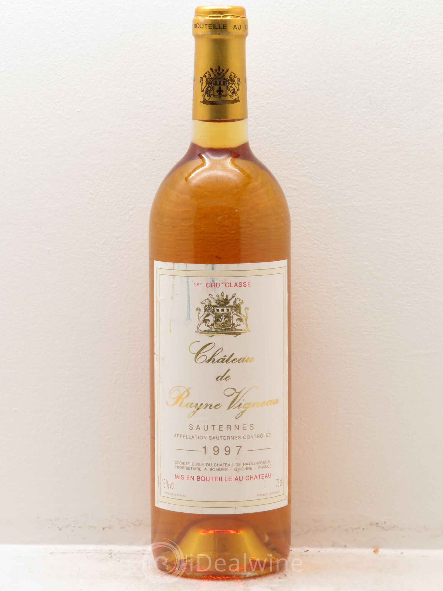 Château de Rayne Vigneau 1er Grand Cru Classé 1997 - Lotto di 1 bottiglia - 0