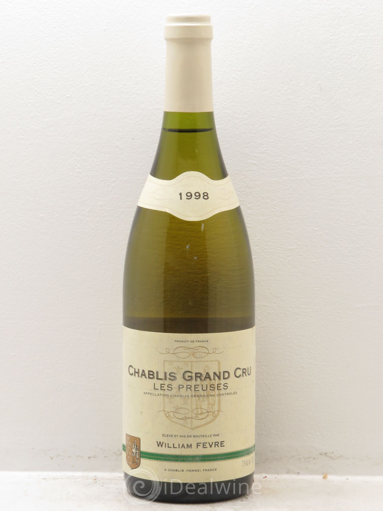 Chablis Grand Cru les Preuses William Fèvre 1998 - Lot de 1 bouteille - 0