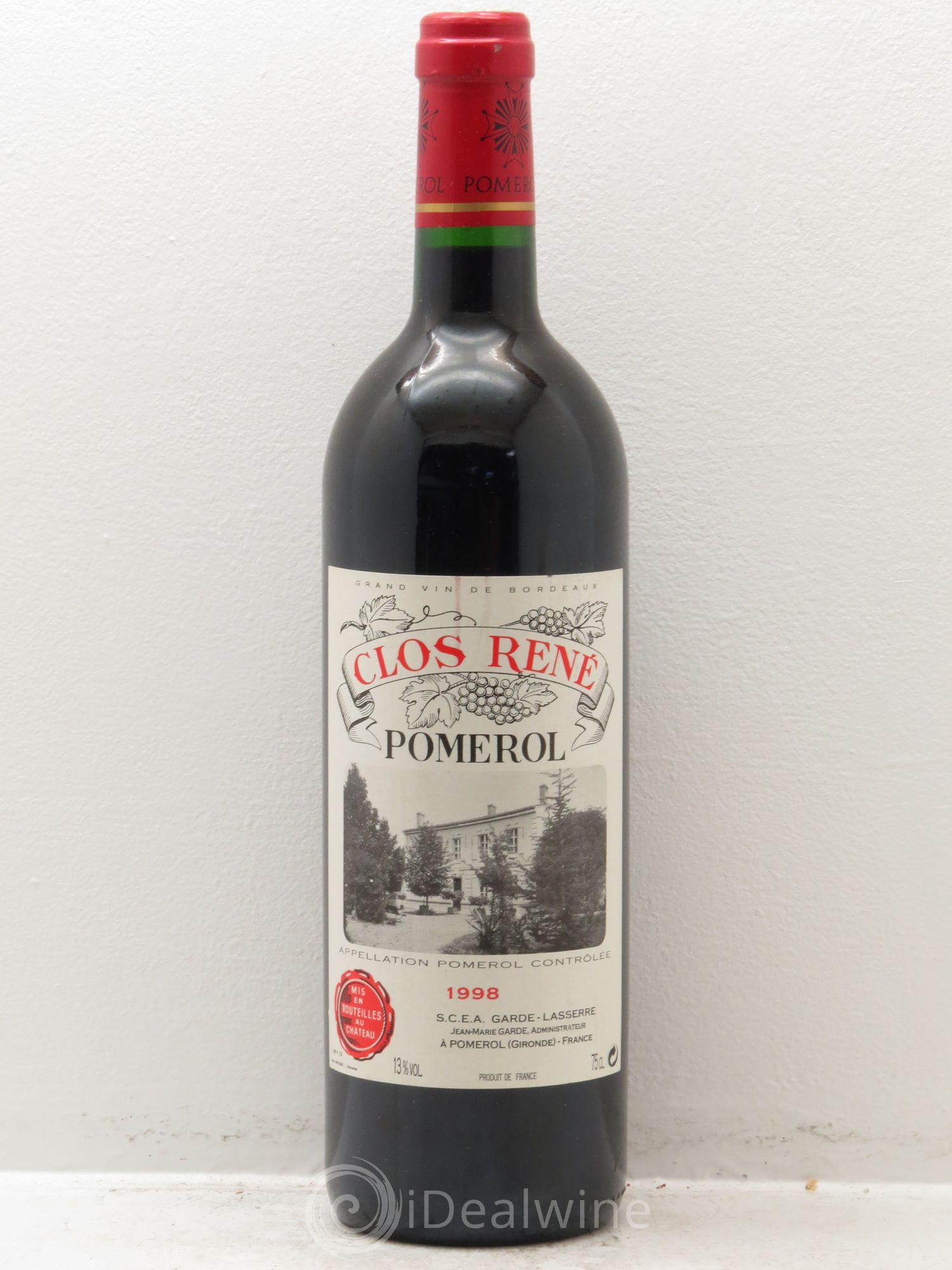 Clos René 1998 - Posten von 1 Flasche - 0